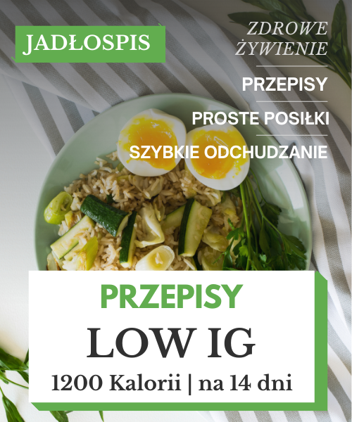 Przepisy z Niskim IG PDF - Dieta 1200 kcal PDF