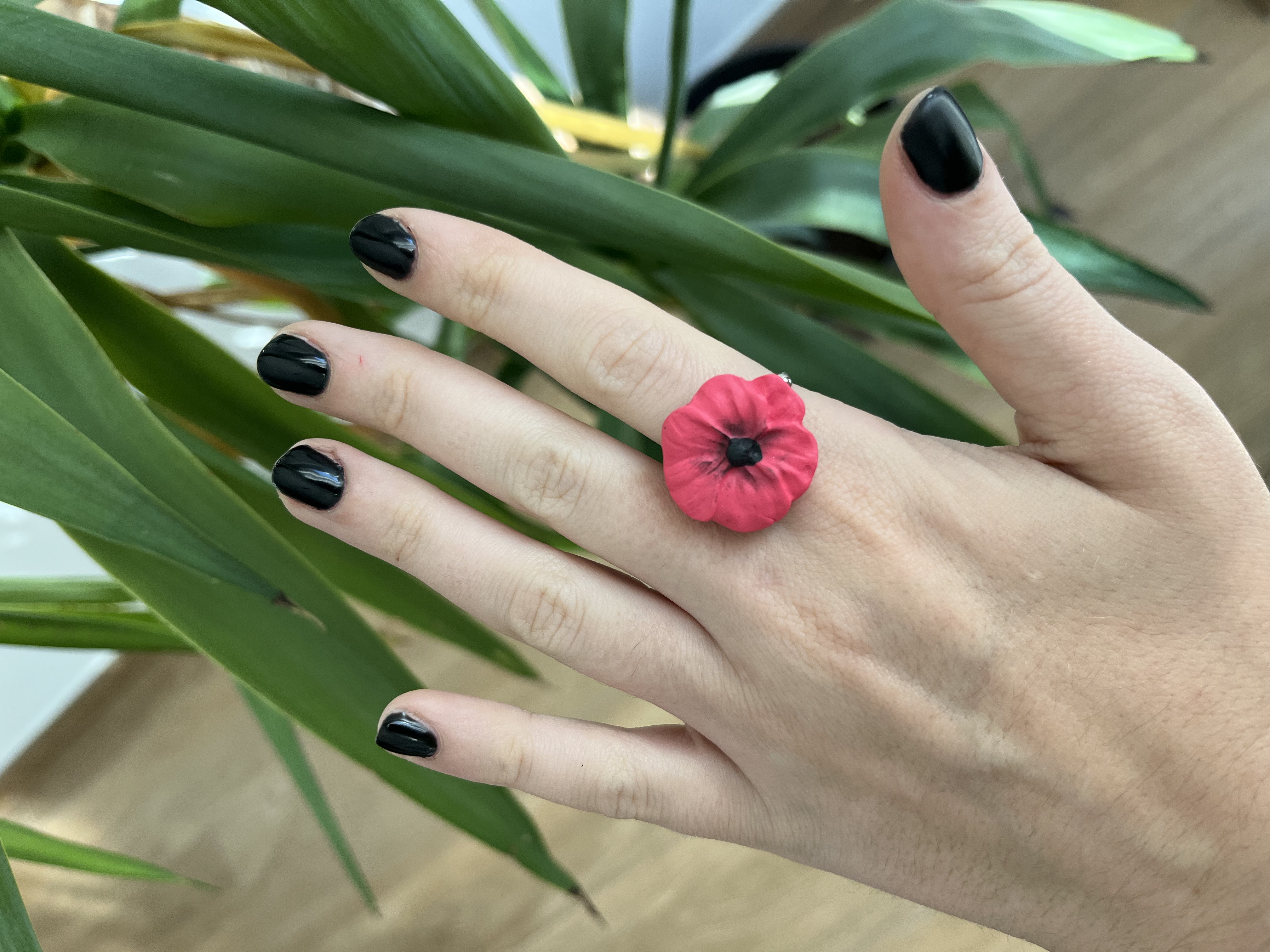 Anillo ajustable plateado 