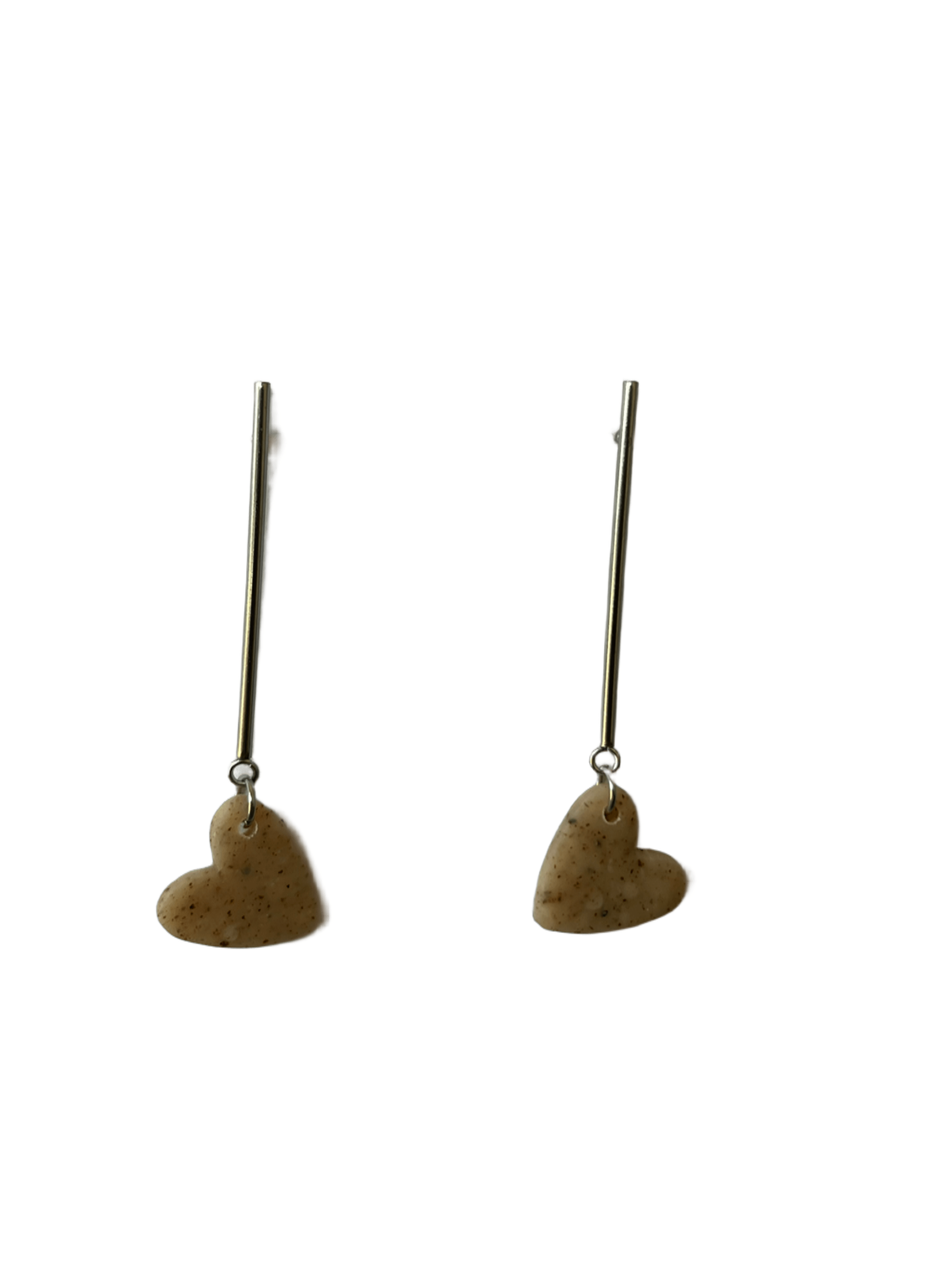 Bastones corazones piedra 