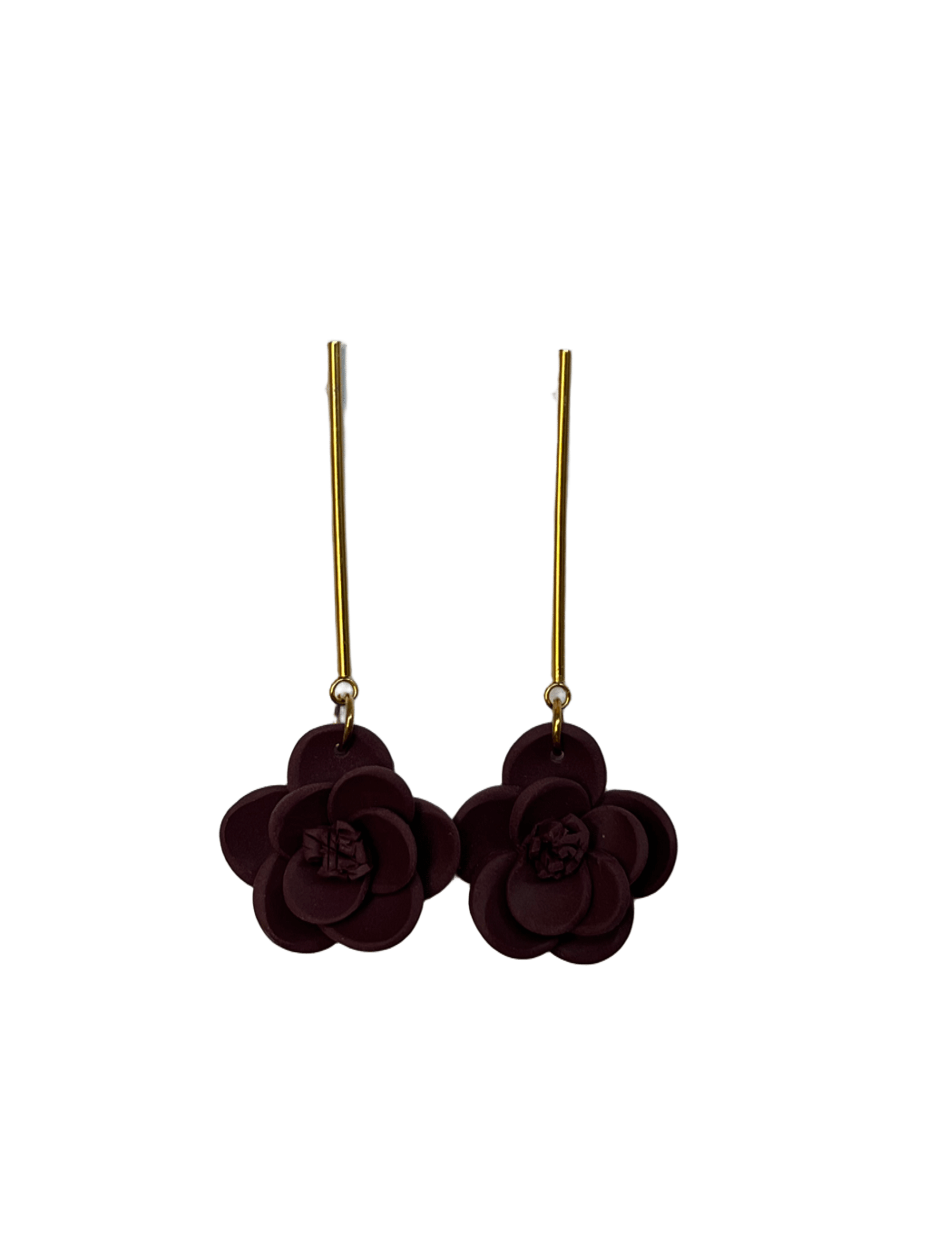 Baston flores granates 