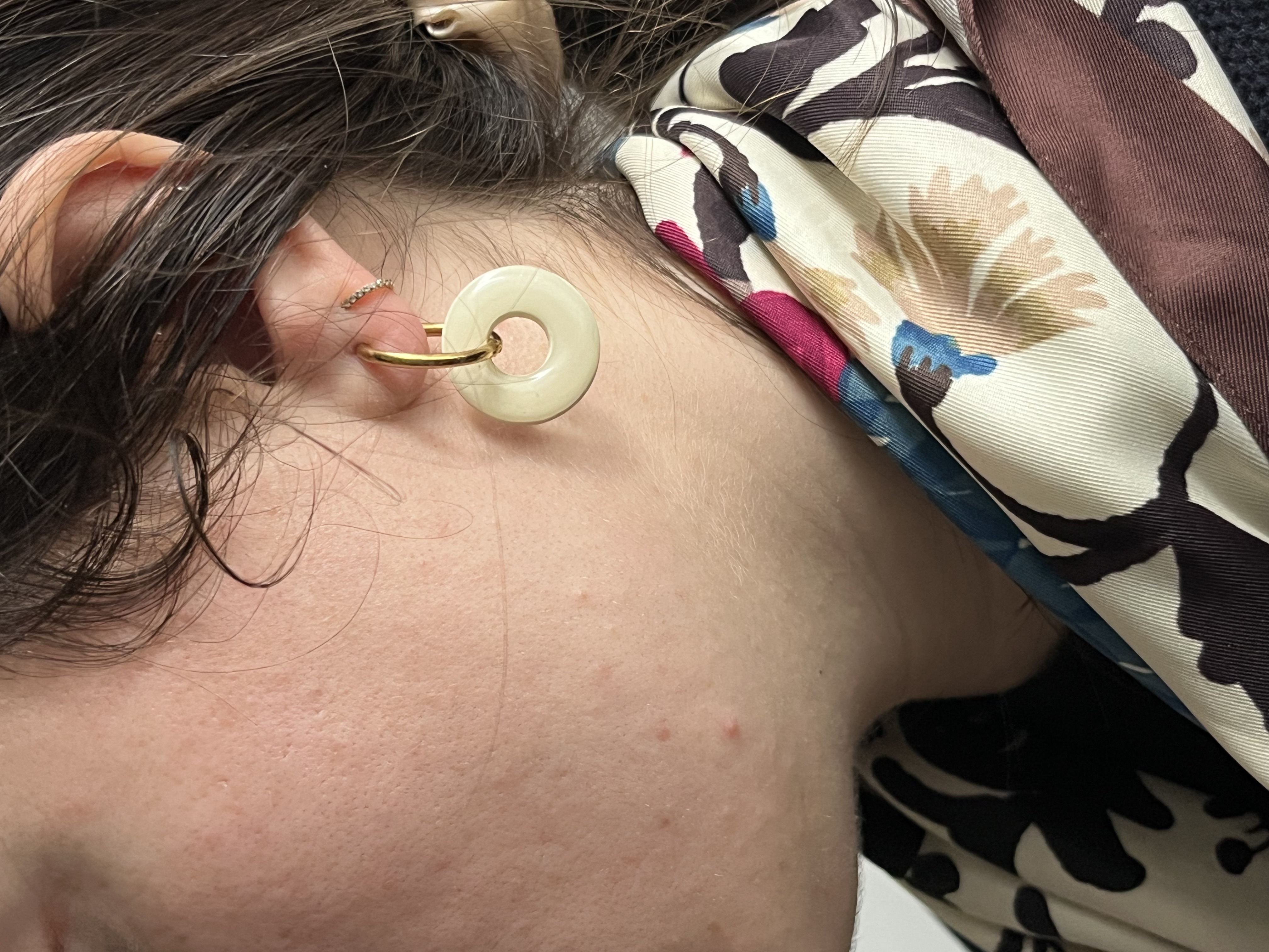 Aros circulo amarillo 