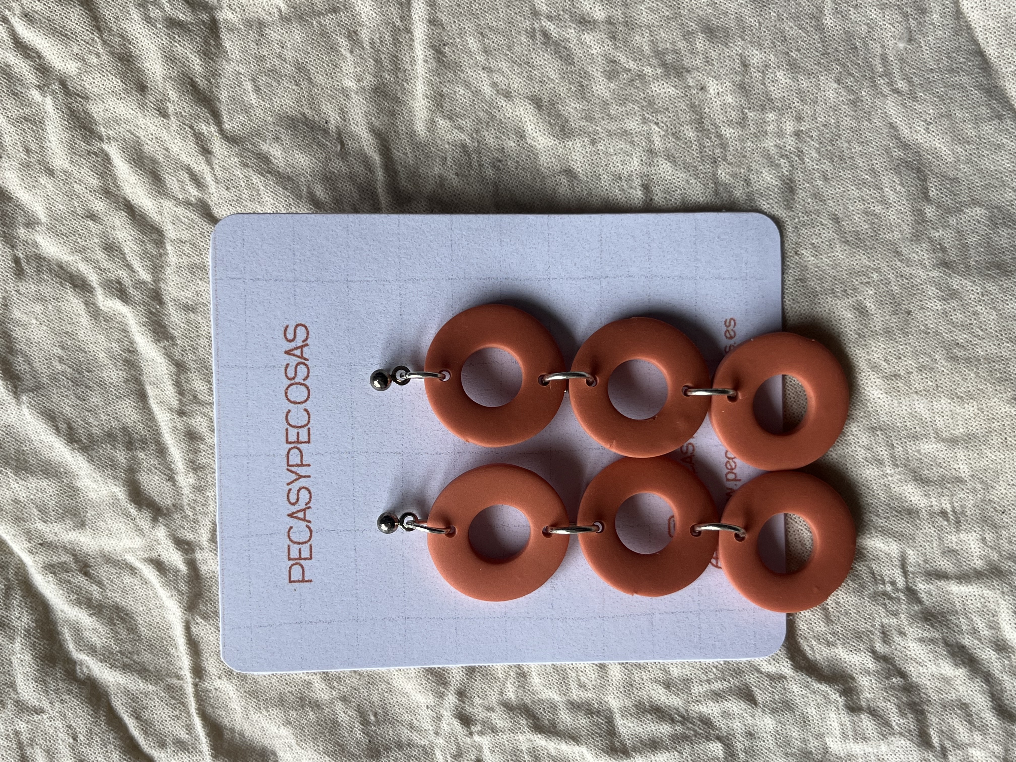 Redondeles triples naranja