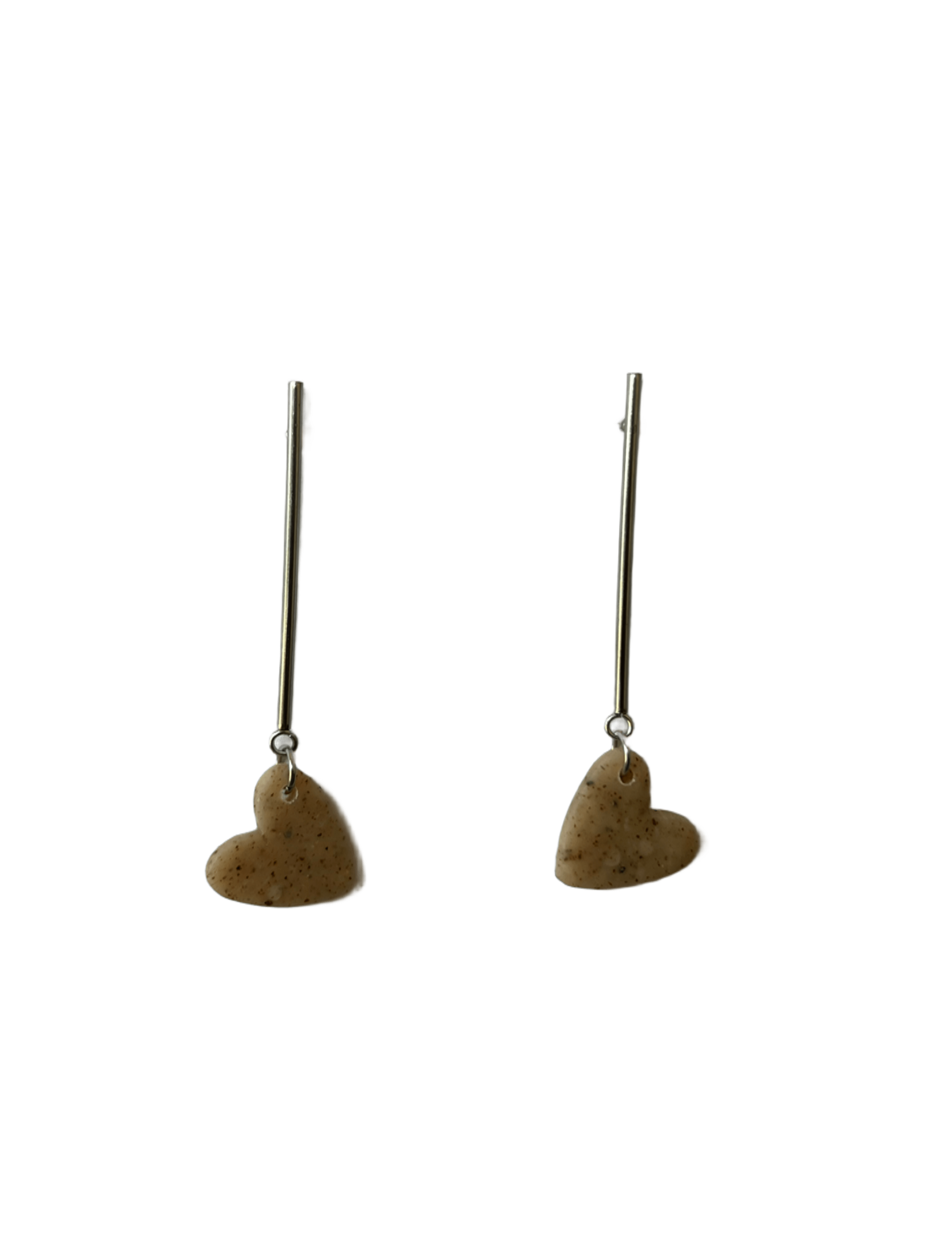 Bastones corazones piedra 