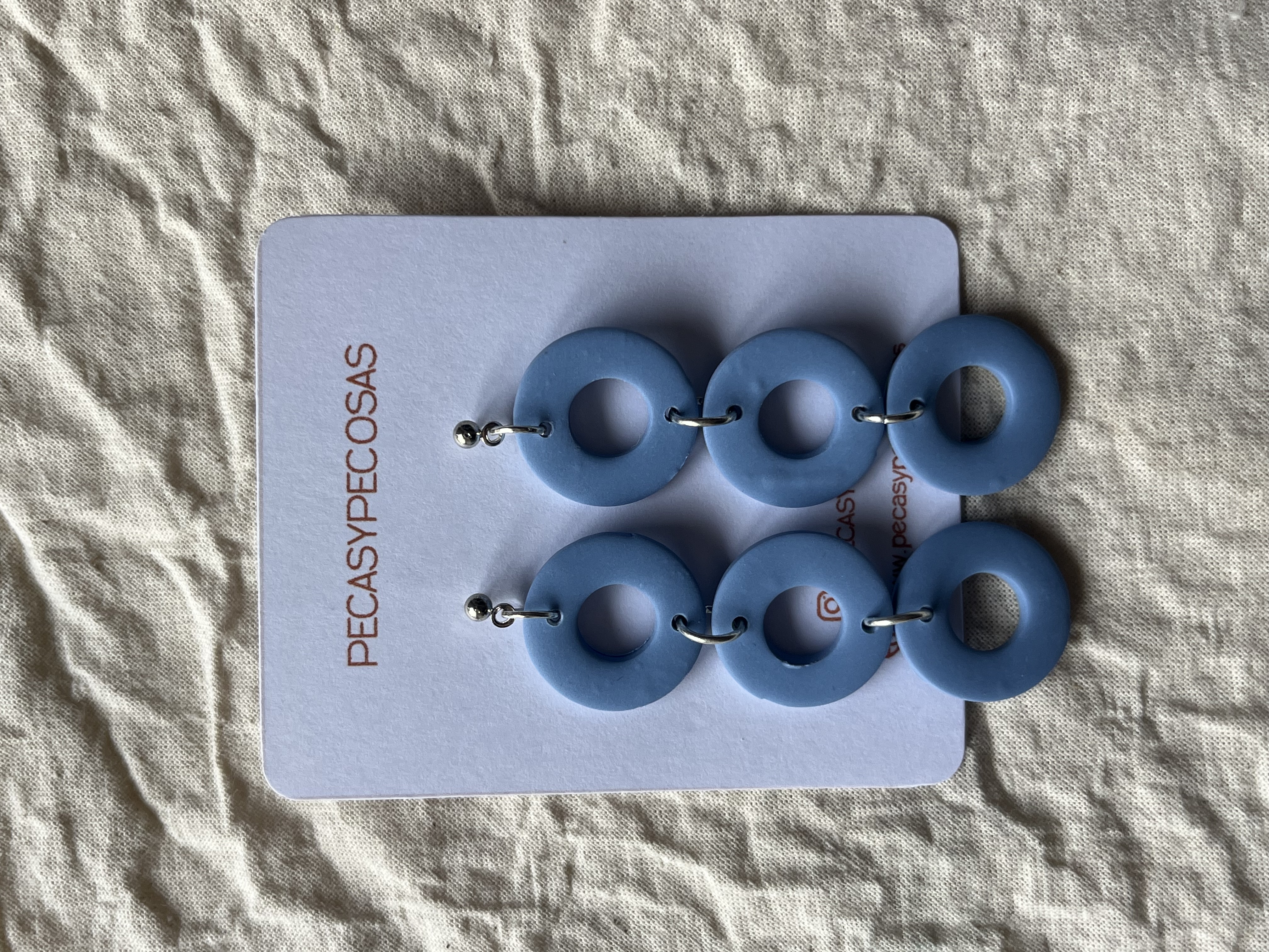 Redondeles triples azules