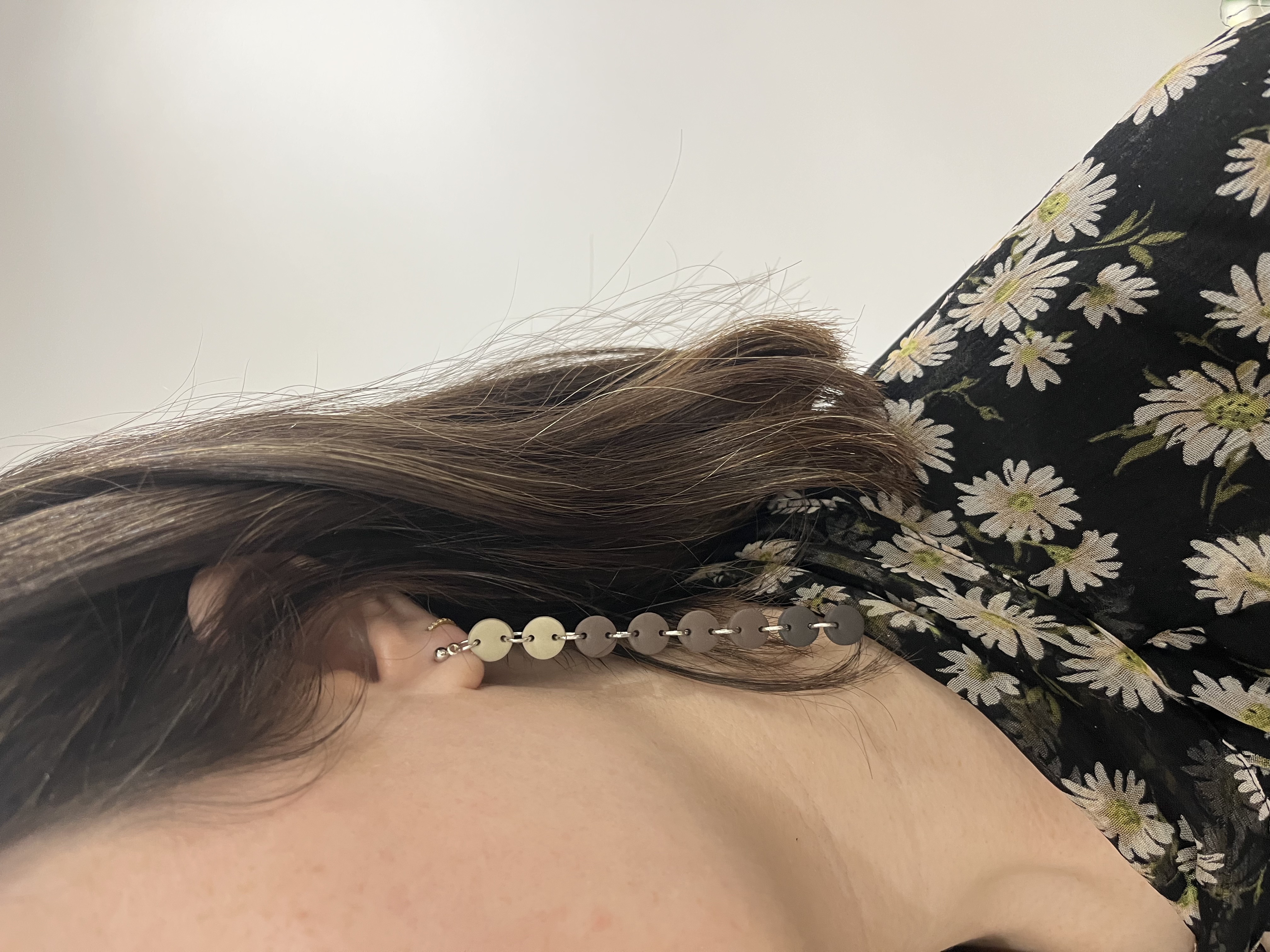 Cadena marron degradado 