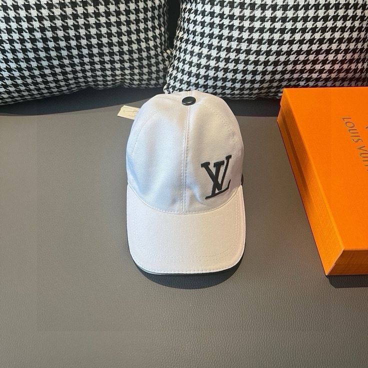 Louis Vuitton White Cap
