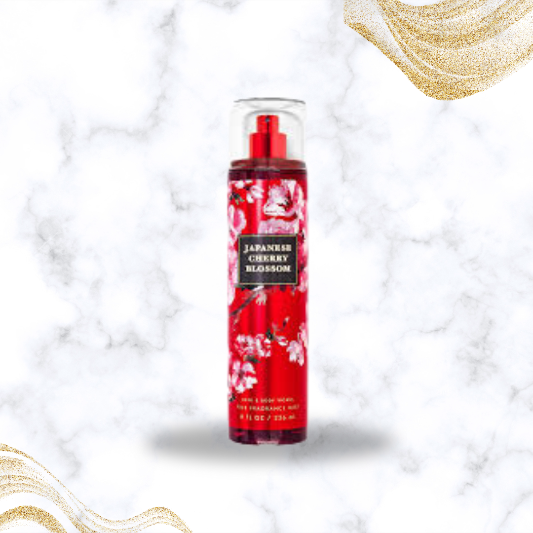 Body Splash Japanese Cherry Blossom Bath & Body Works 236ML