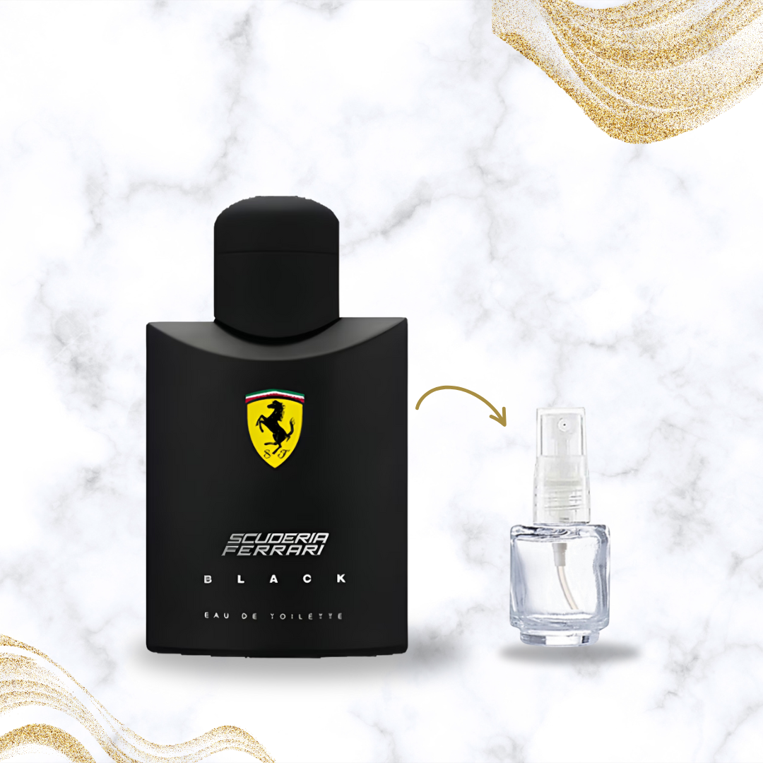 ferrari scuderia black - fracionado 5ml