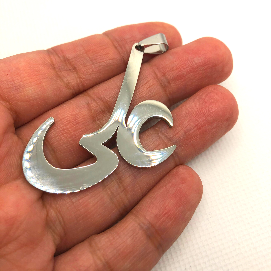 Large Ya Ali Silver Necklace and Car Hanging Gift