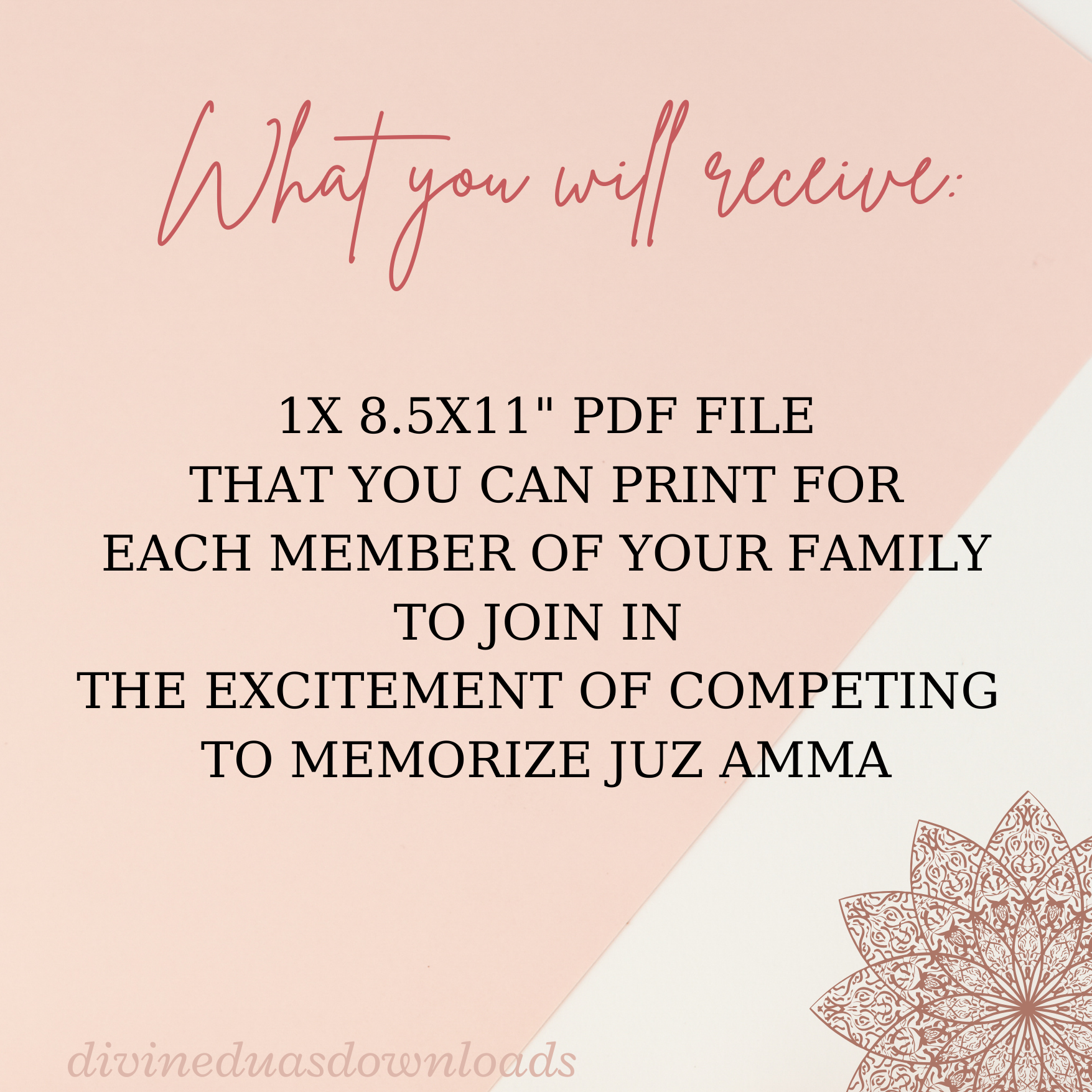 Juz Amma Hifdh Awards & Certificates, 30th Siparah Quran Memorization Recognition Printable Resource