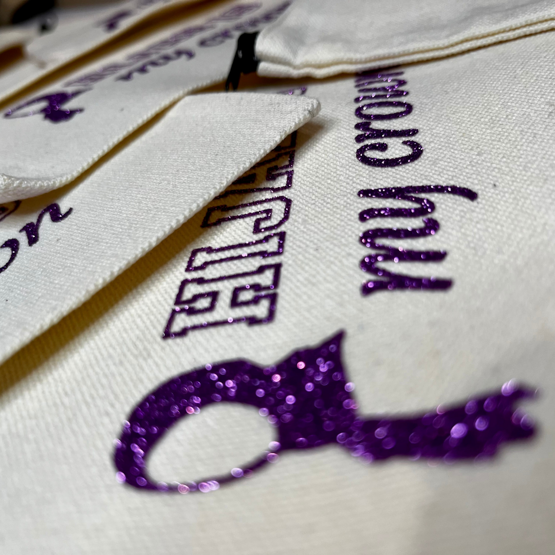 Hijab Baligha party favor gift, Hijab is my crown zipper pouch