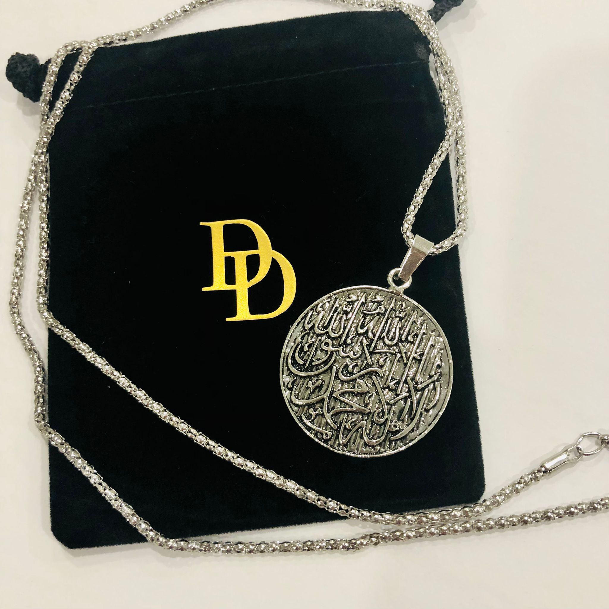 Kalima Shahada Islamic Car Hanging Arabic Calligraphy Jewelry Car Gift