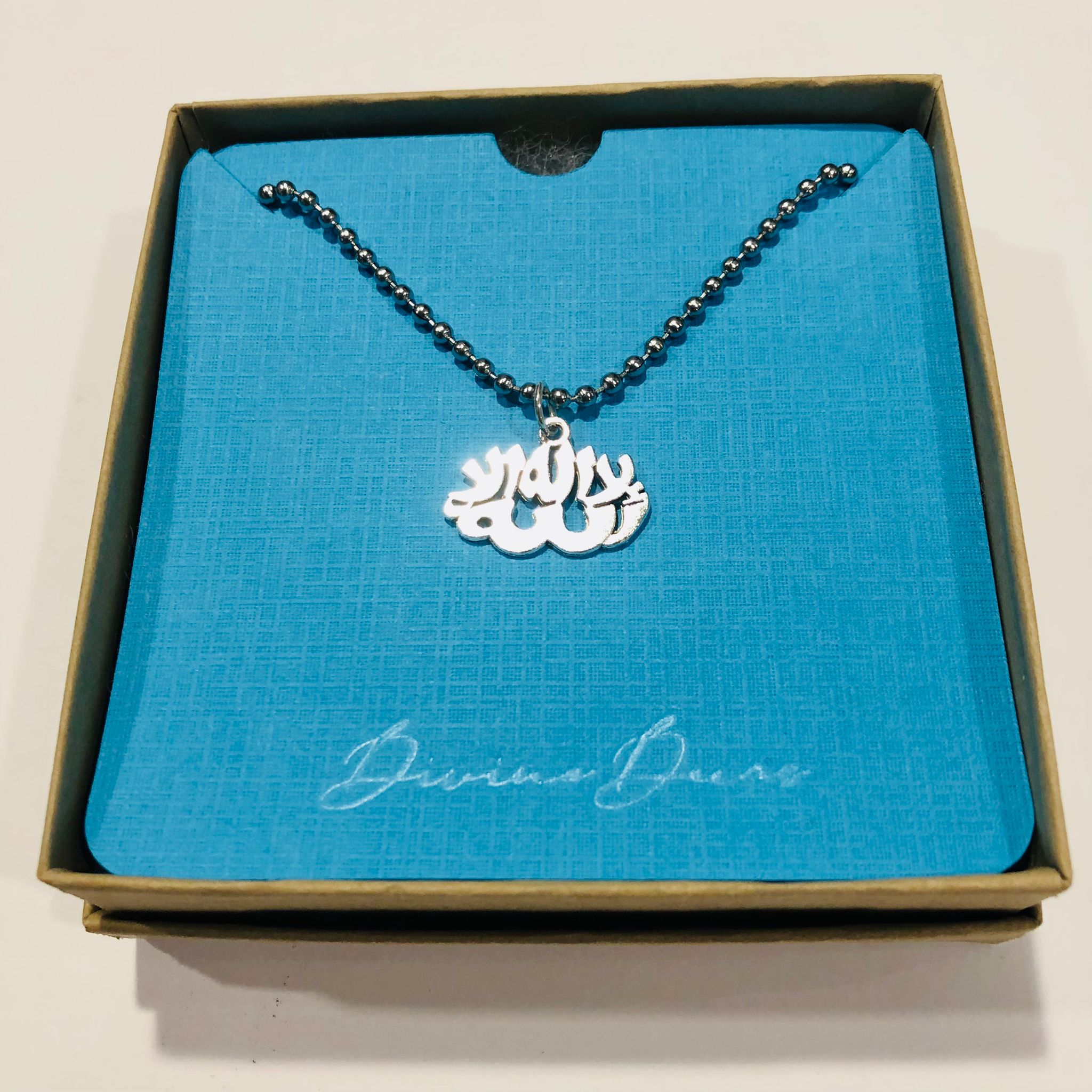 Kalima Shahada necklace, La ilaha illallah, Allah pendant Eid Gift jewelry Car Hanging