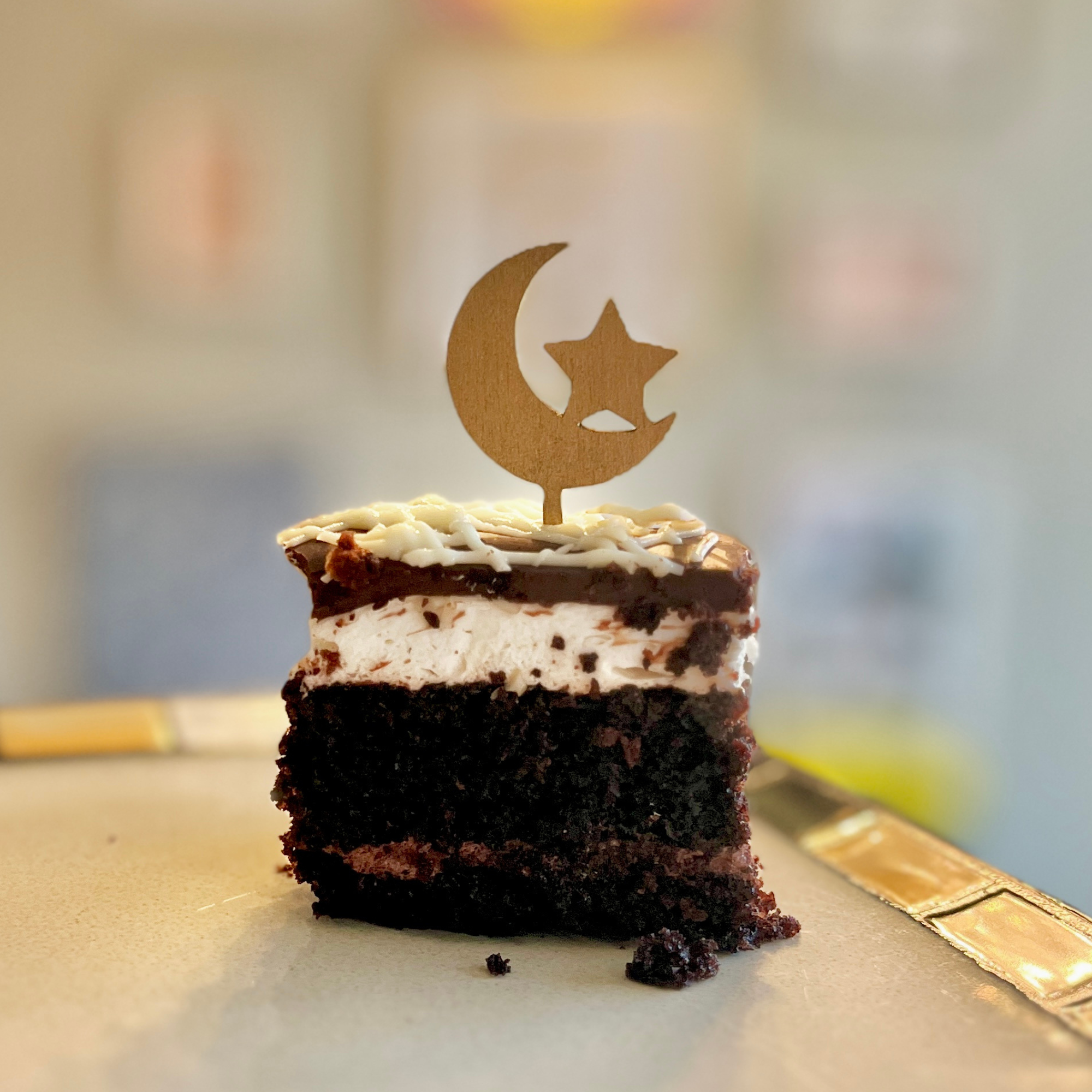 Ramadan Star Cake Topper, Eid Decor, Ramadan Iftar Menu Decor, Crescent Moon Ramadan Mubarak Sign, Ramadan Eid Decoration, Cupcake picks