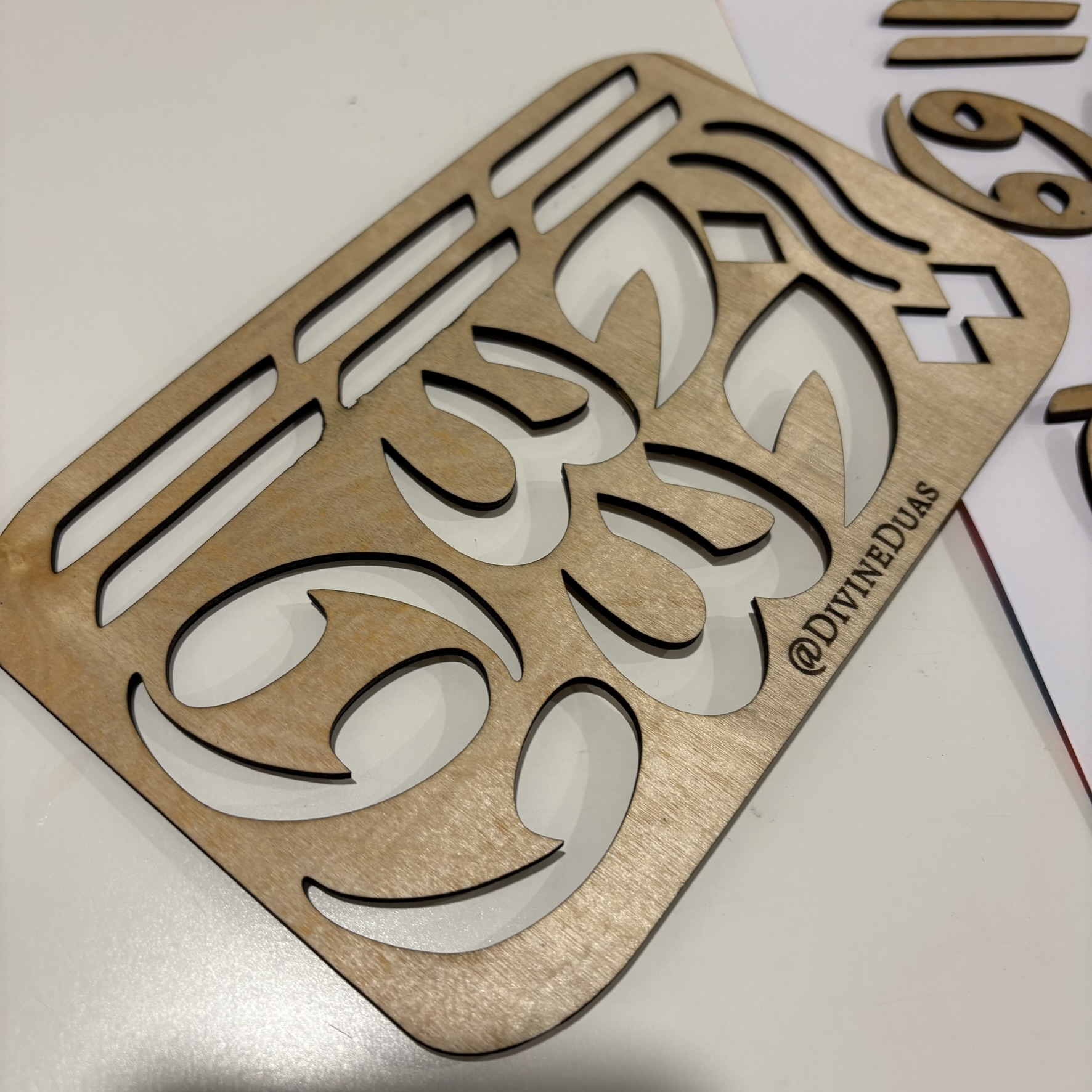 Alif Baa Wooden Harakah Gift for Toddler, Islamic Kids Education Learning Letter Position Harakat Pieces