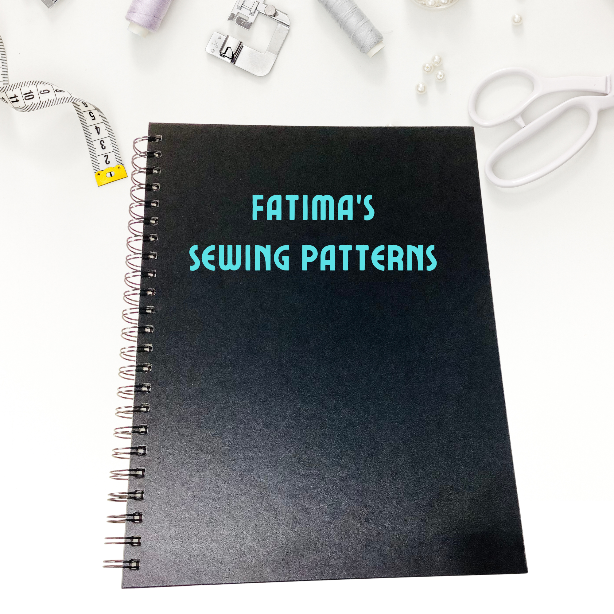 Personalized Black Sketchbook for artist, Custom Kids drawing book, Journal book for her, Spiral bound Hardcover Christmas Art Book Gift