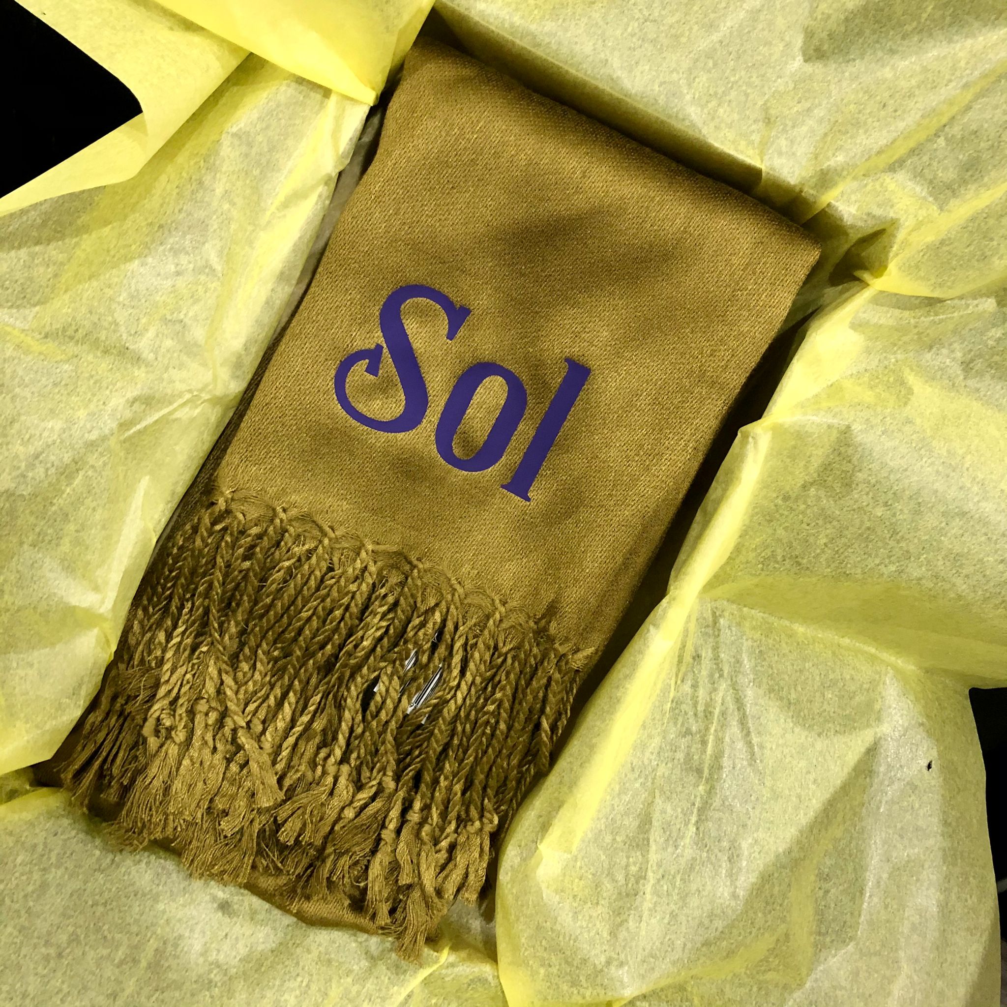 Customize Your Shawl, Small Business branding