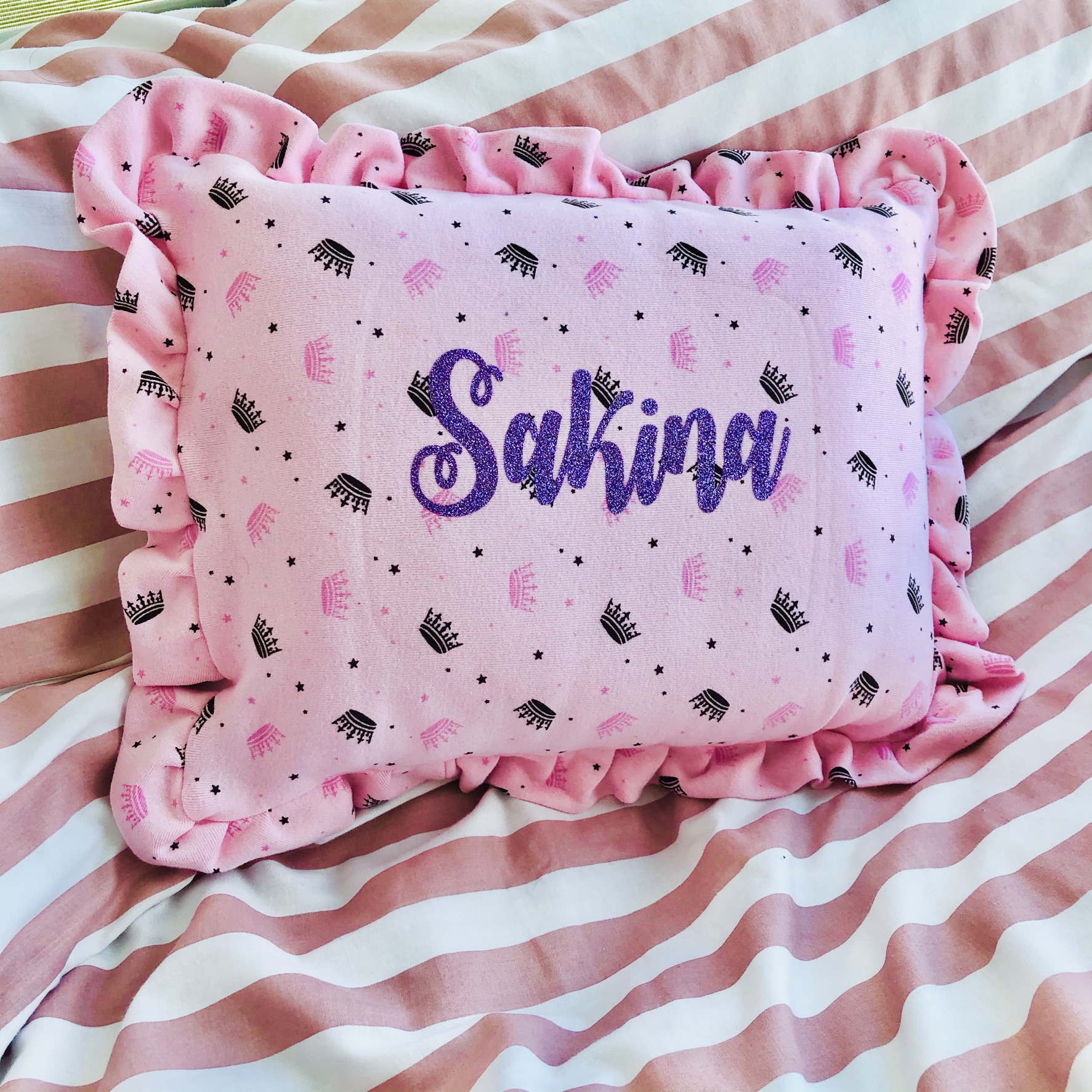 Custom Made Pillow with Name