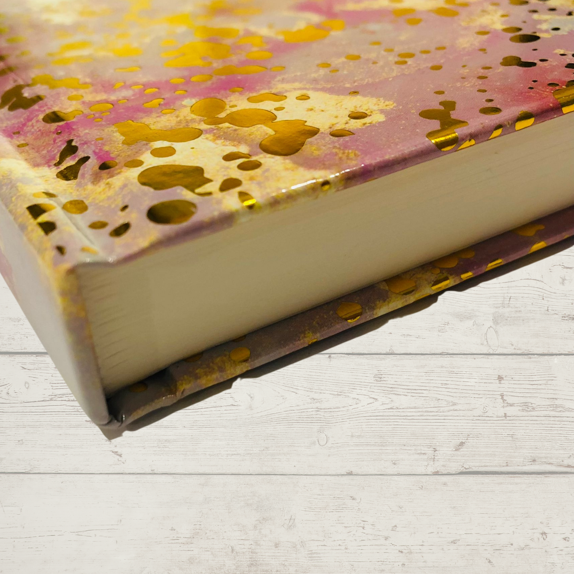 Personalized Cream and Gold Sketchbook, Gold Embossed Drawing Book, Custom Name Vinyl Decal Doodle Book, Personalised Journal Book for her