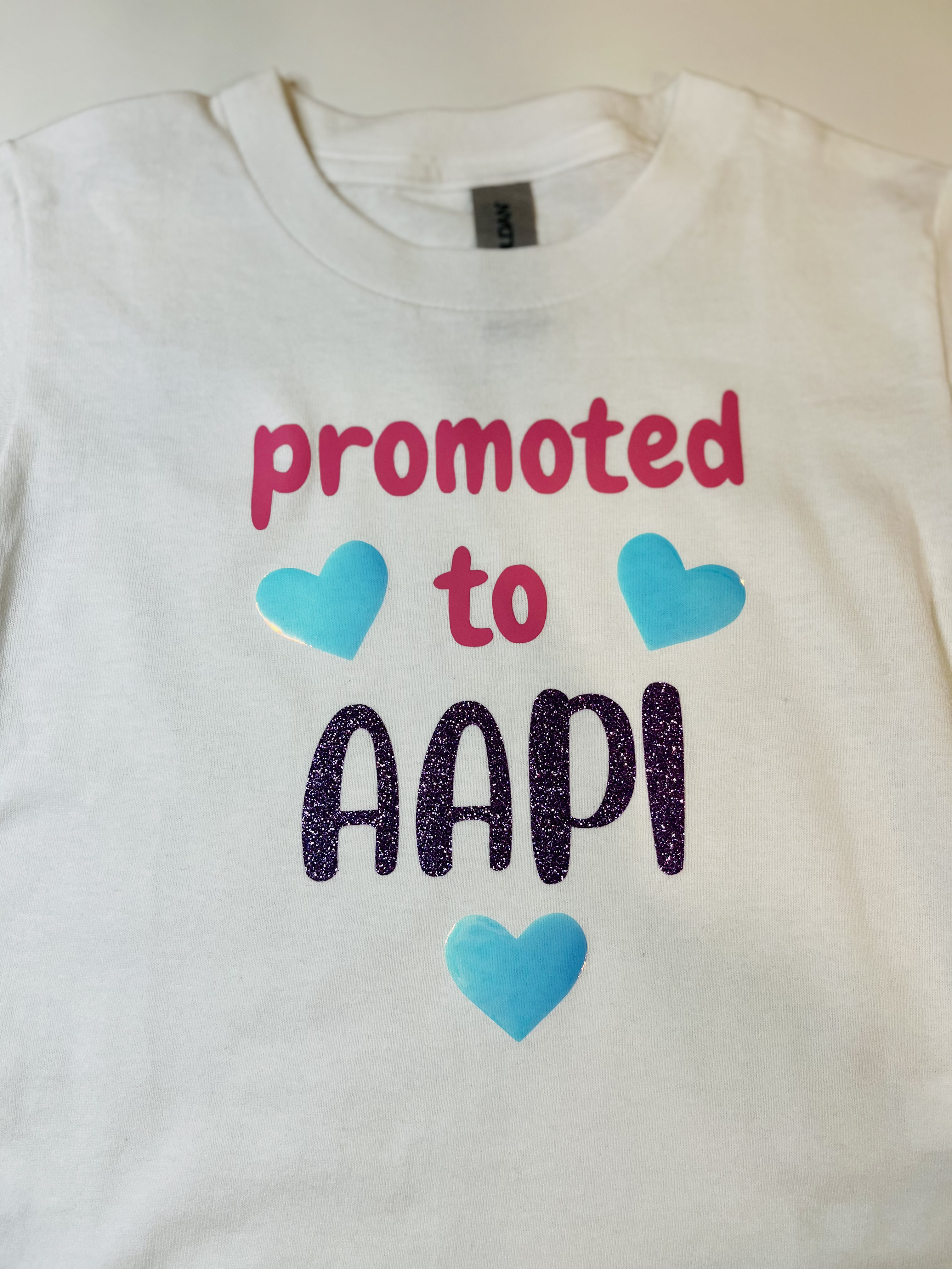 Personalized Big Sister Shirt - Promoted to Aapi