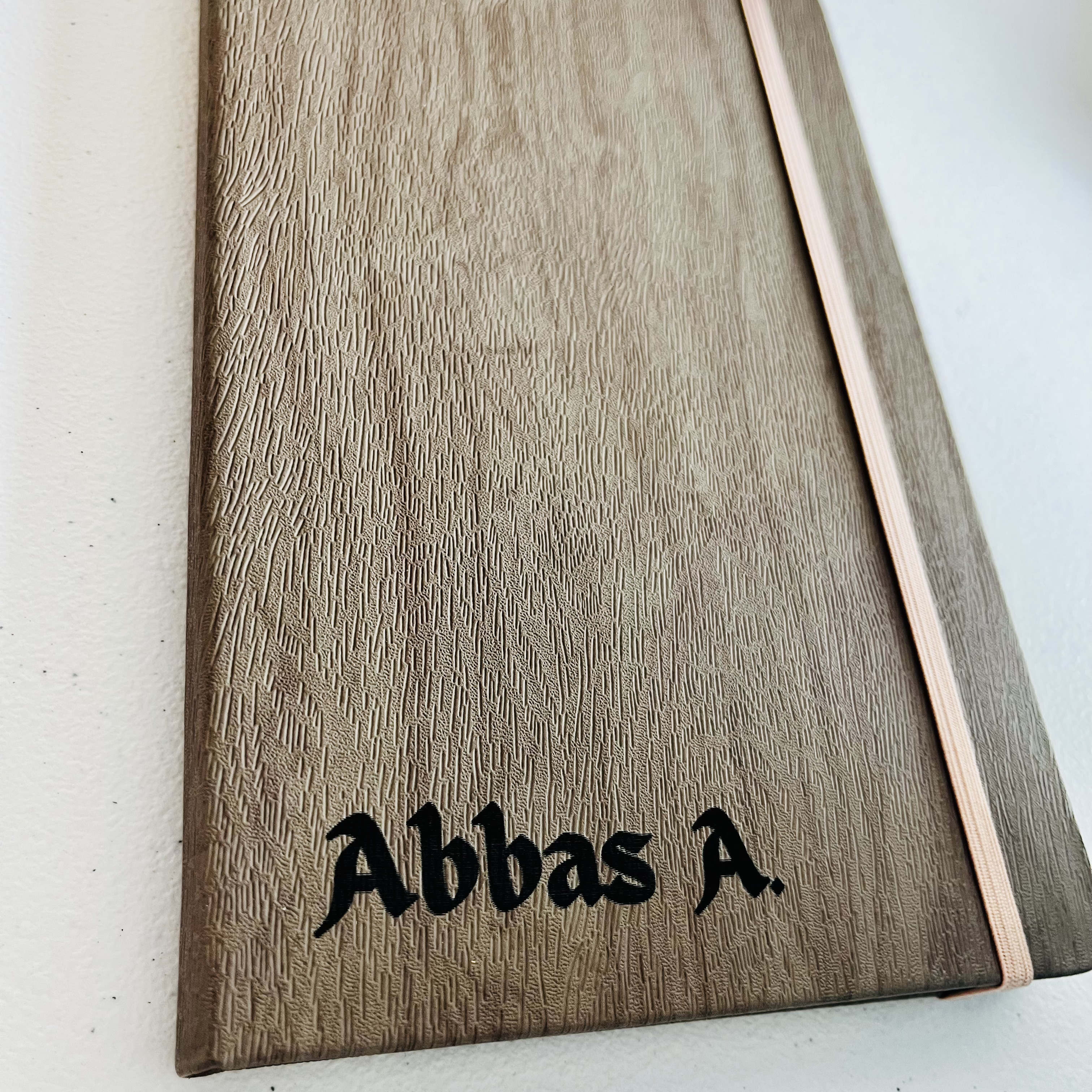 Custom Engraved Name Journal Book Gift