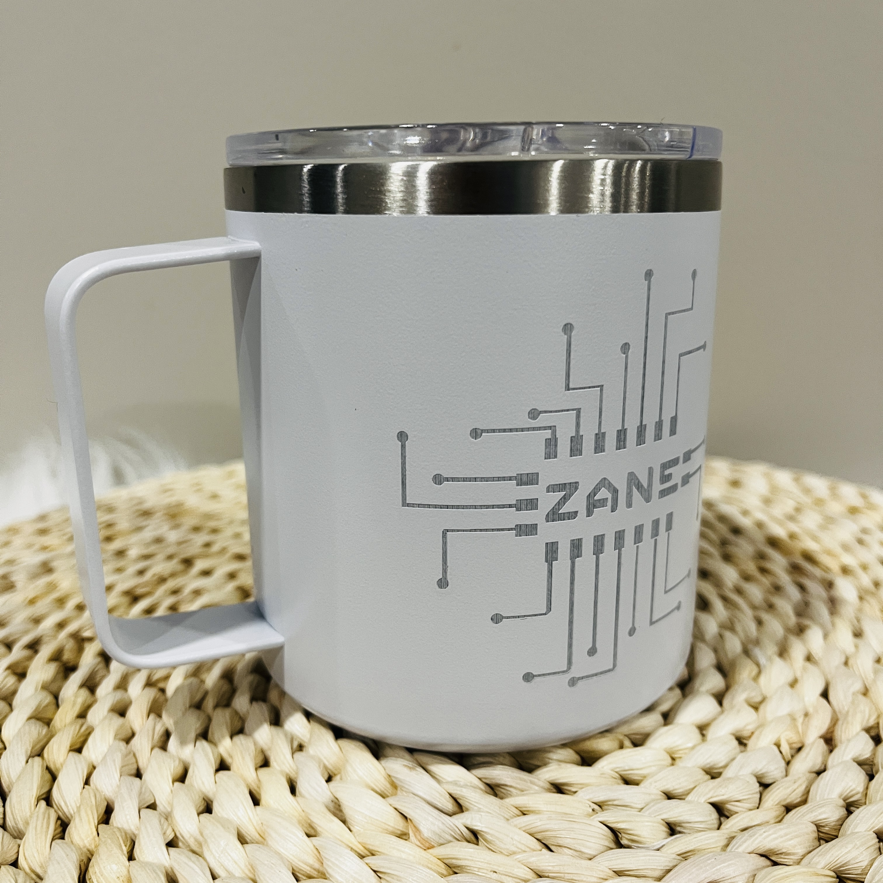 Custom Engraved Tumbler with Name, Computer Tech lover