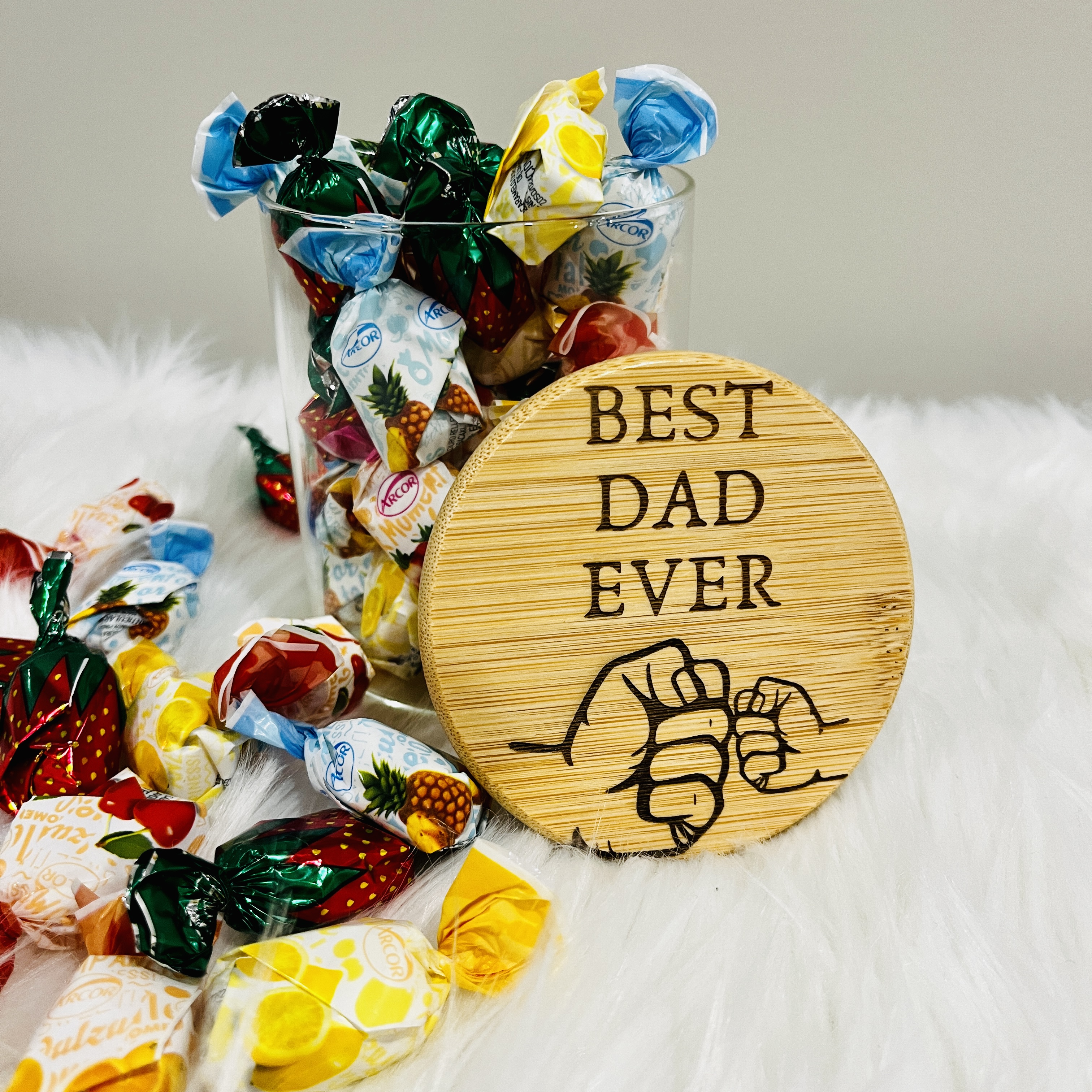 Best Dad Ever Jar Gift for Him, Fathers Day Gift, Dad's Birthday Gift