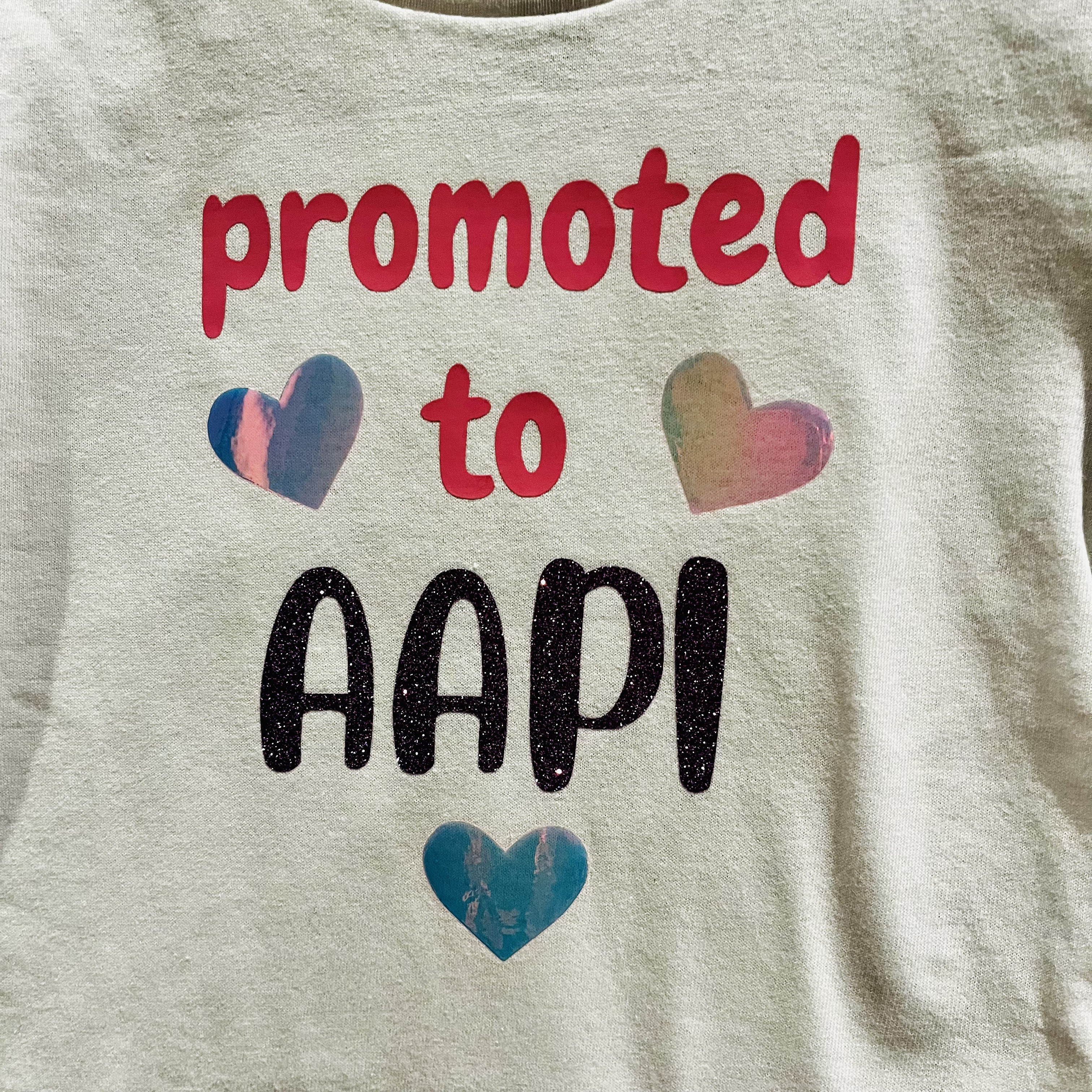 Personalized Big Sister Shirt - Promoted to Aapi