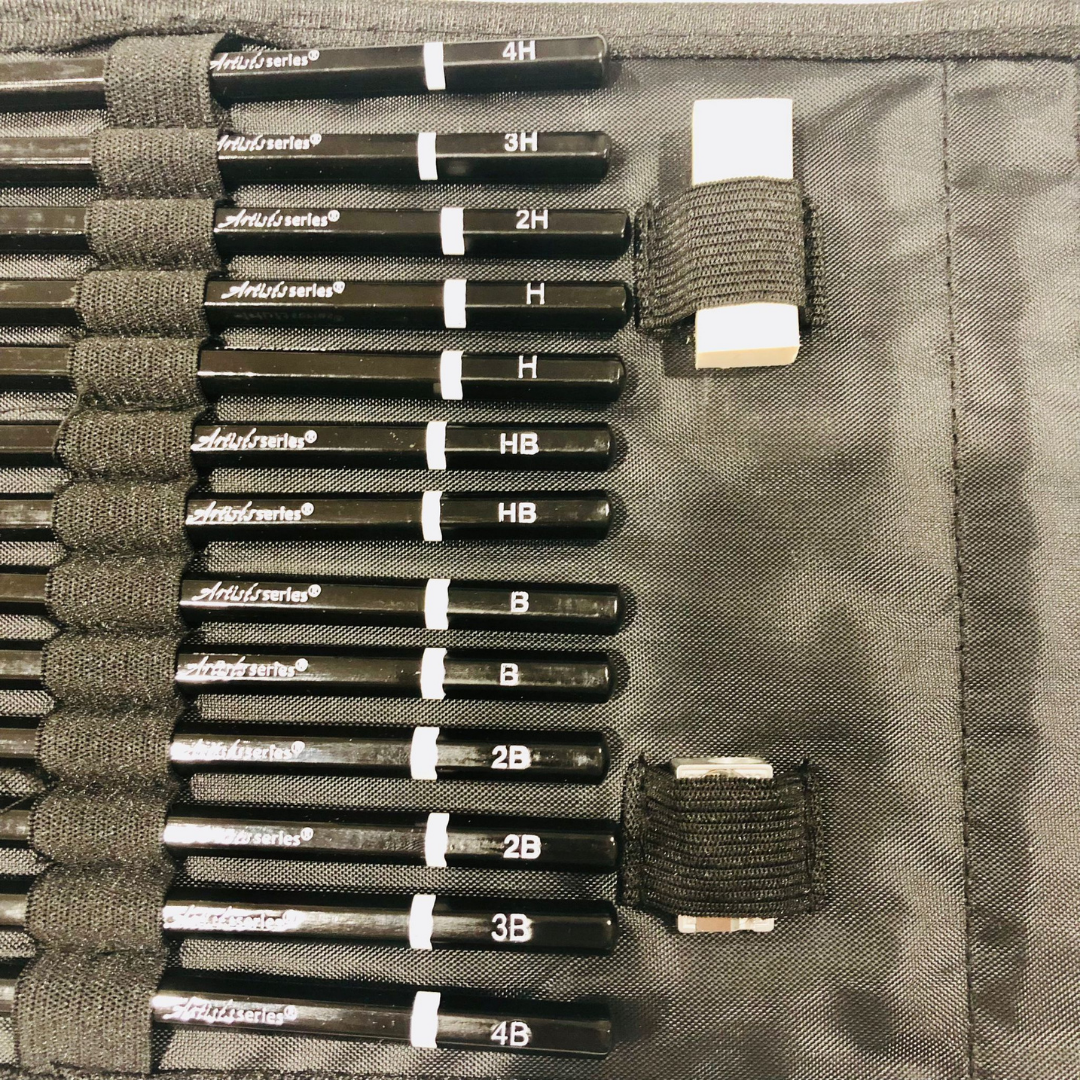 Personalized Sketchbook Kit for Artists, Custom Drawing Doodle Book, Painter Valentine Birthday Gifts, Sketching Pencils tools Travel Kit