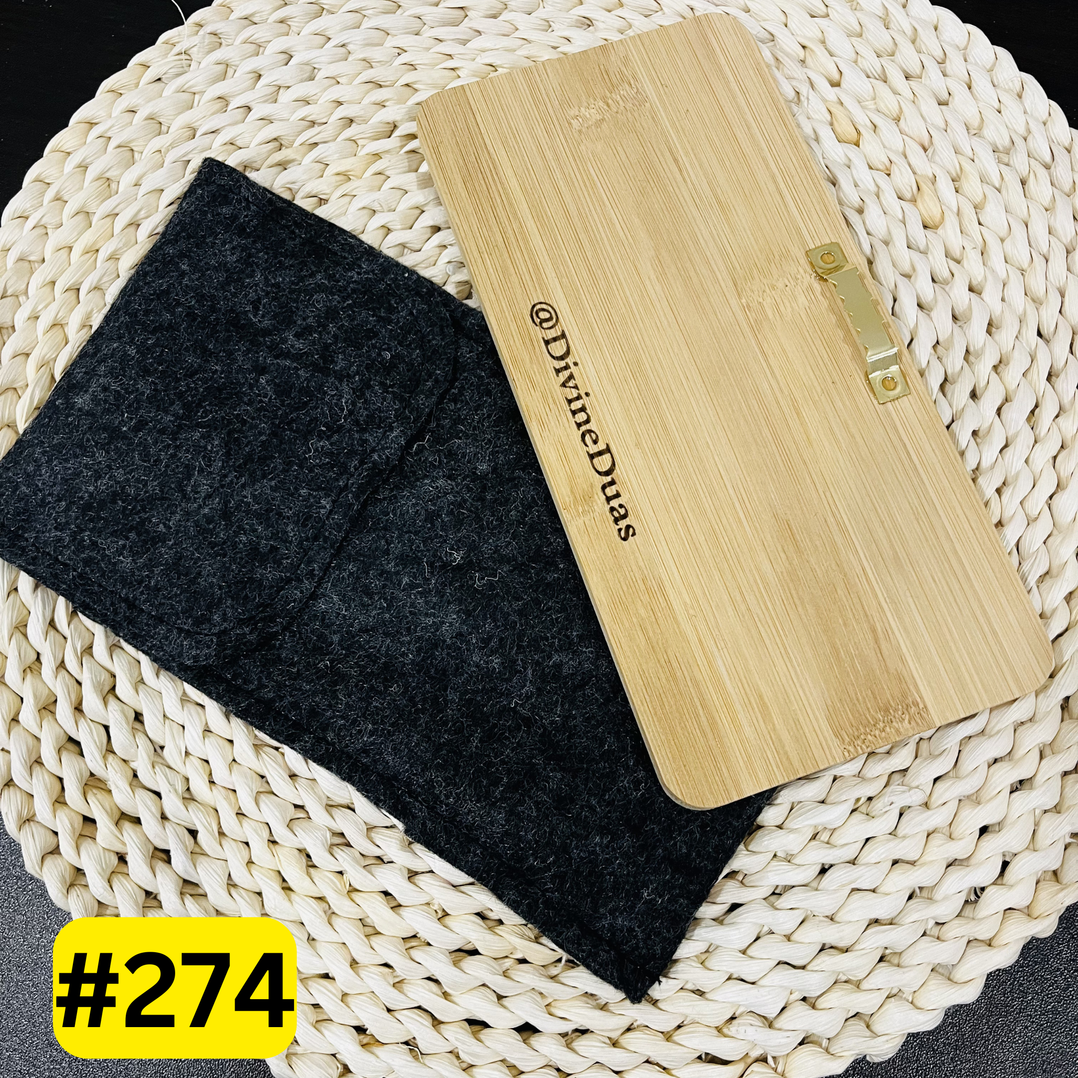 Kalima Shahada Engraved Table and Wall Home Decor Muslim Gift