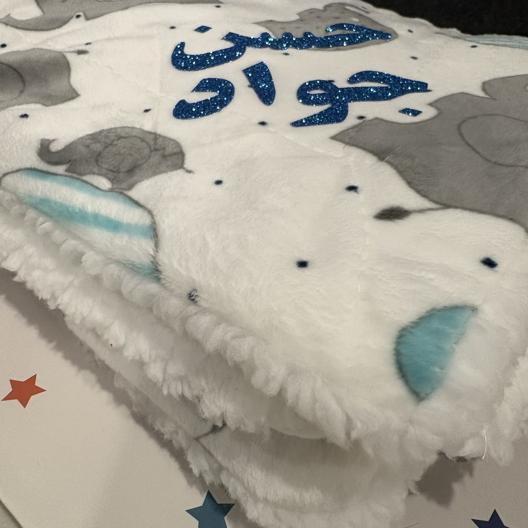 Personalized Baby Minky Blanket | Custom Name Blanket for Newborns