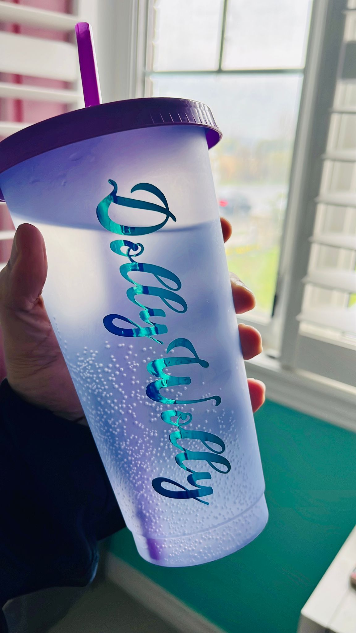 Personalized Color Changing cups