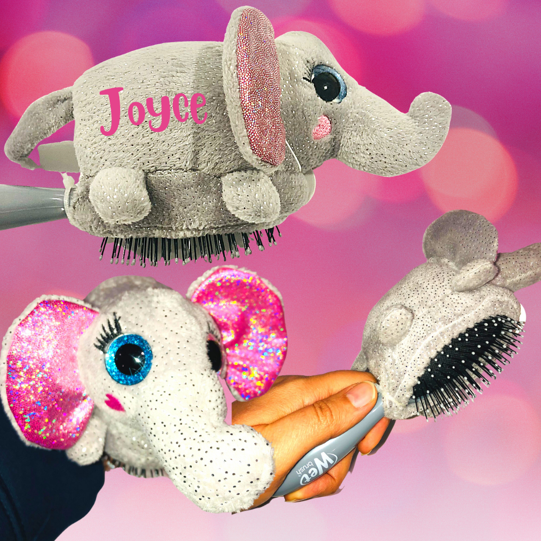 Custom Cute Elephant Hairbrush