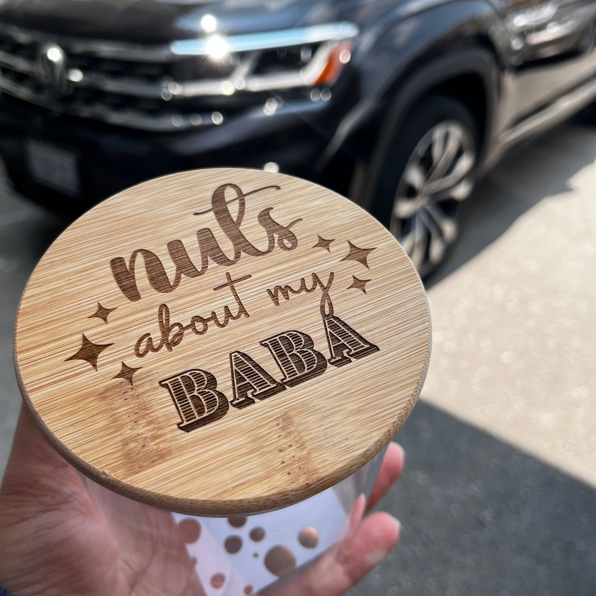 Nuts about my Dad Jar Gift for Him, Fathers Day Gift, Dad's Birthday Gift