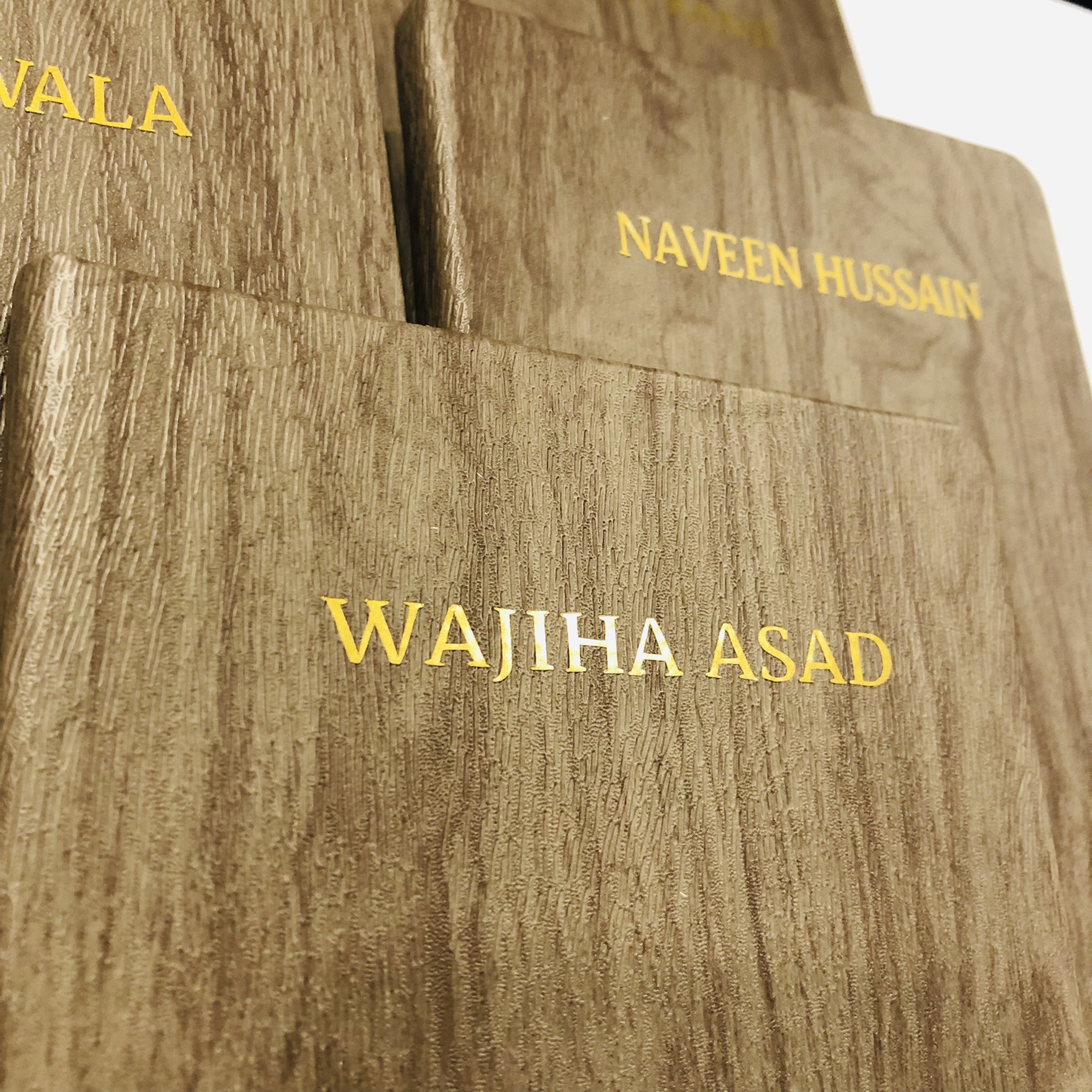 Custom Books with Gold Name and Pens