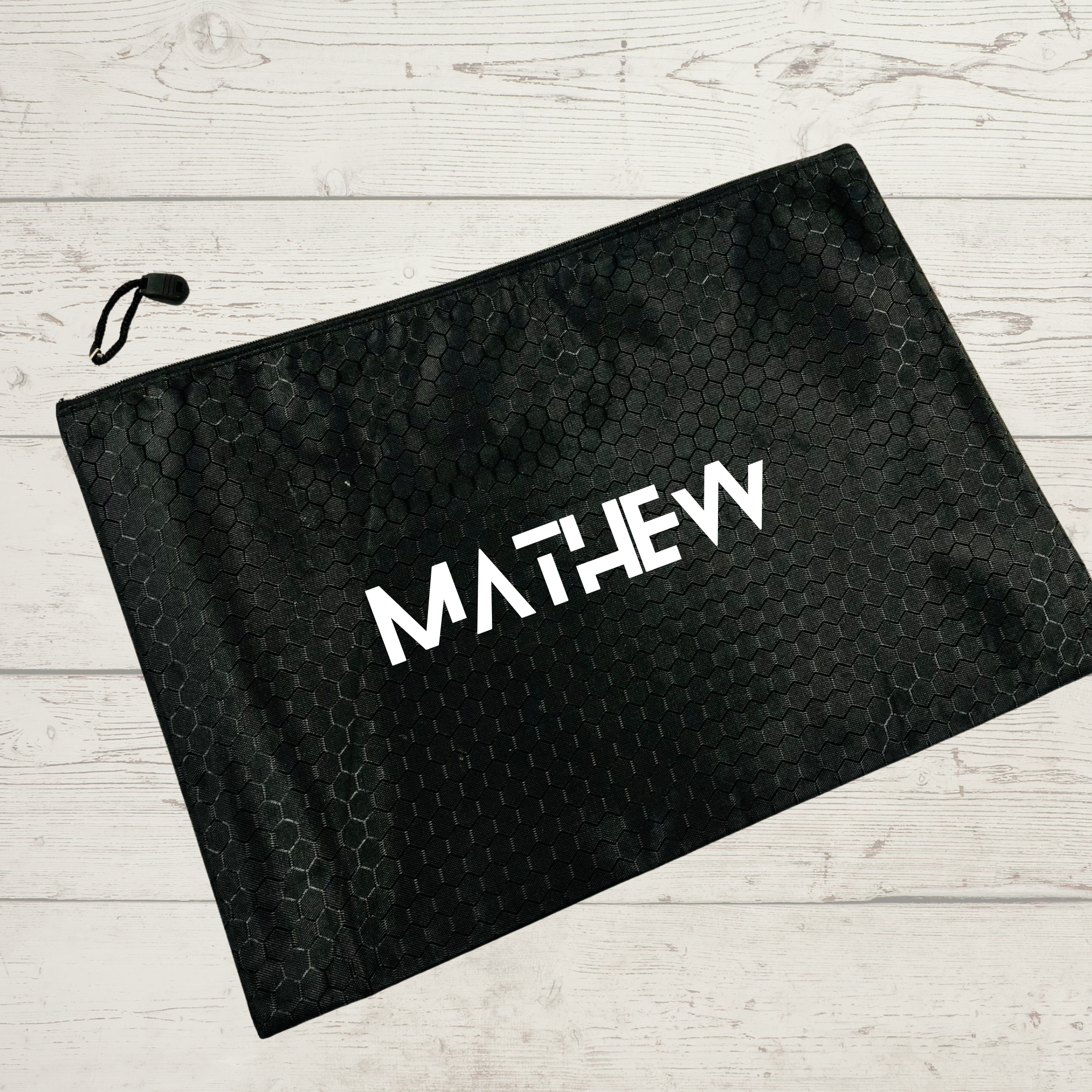 Personalized Zipper Pouch, Custom name, School supplies Travel Toiletry Makeup Stationary Pencil Case, Gifts for him, Gifts for Kids