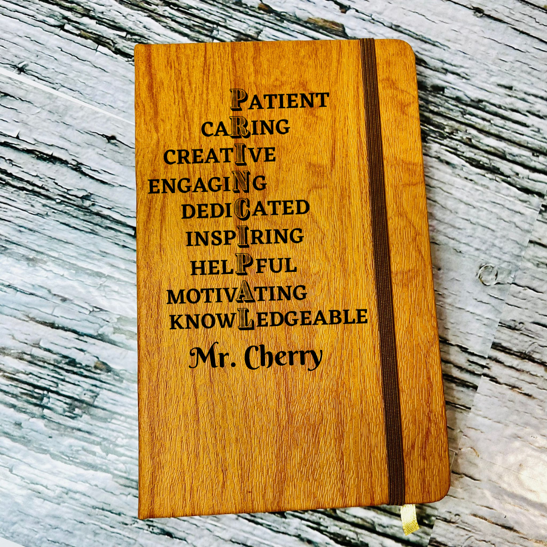 Personalized School Principal Journal Gift