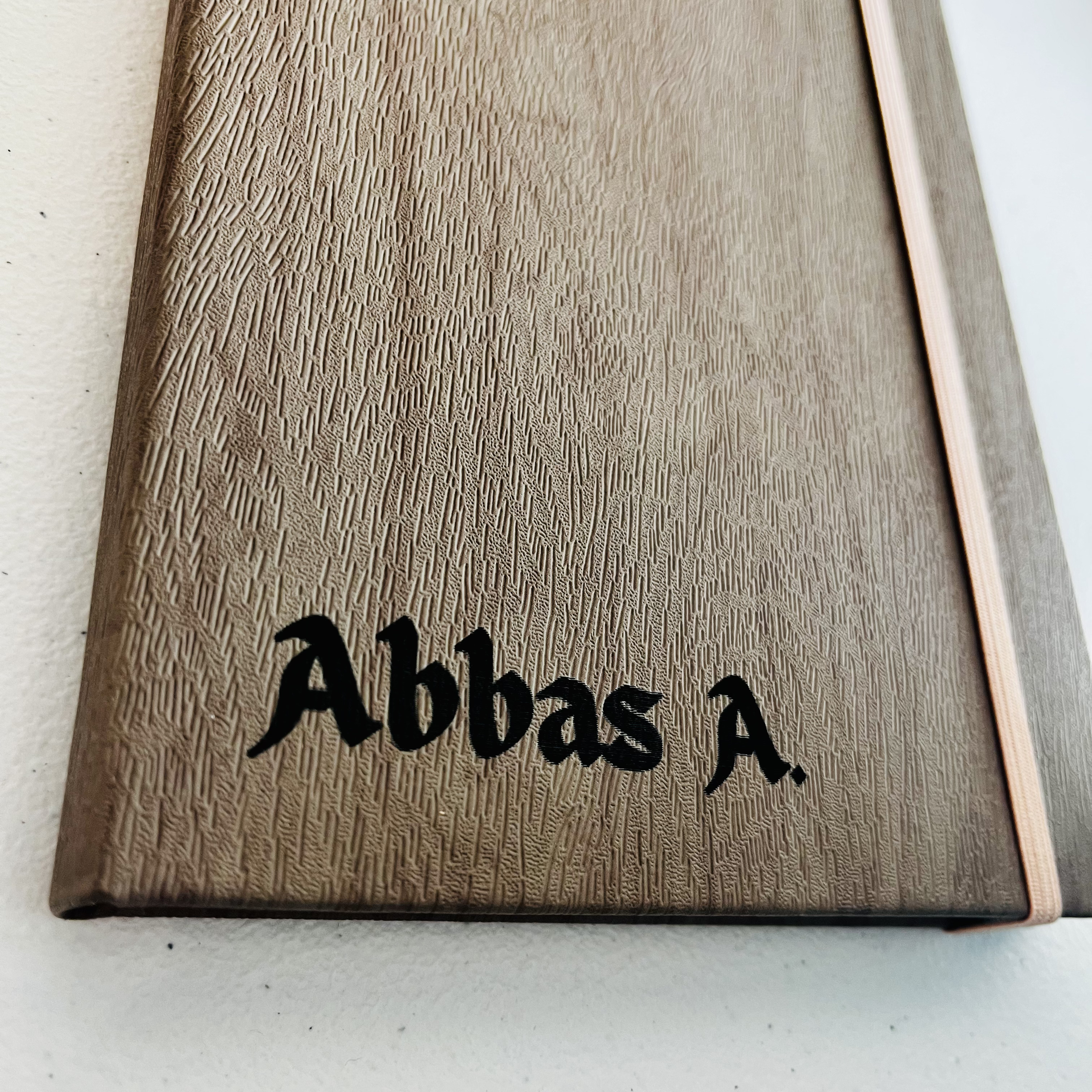 Custom Engraved Name Journal Book Gift
