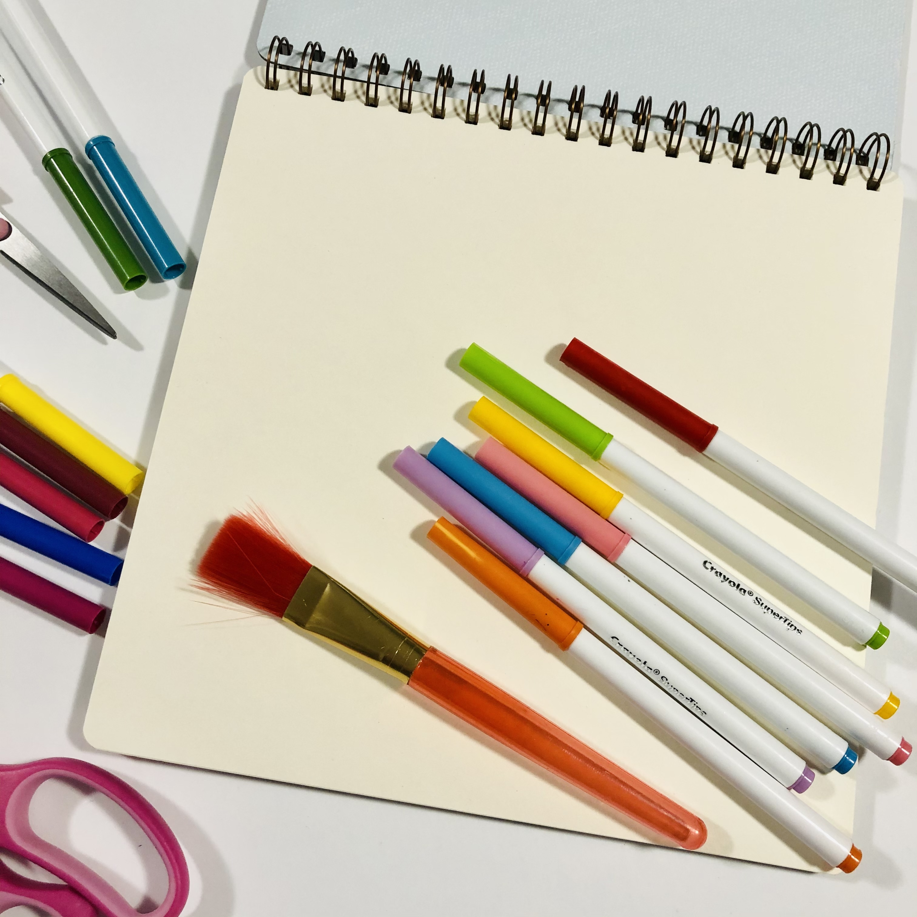 Personalized Zoo Animals Sketchbook for Kids, Drawing Book, Custom Kids Gift Doodle Book