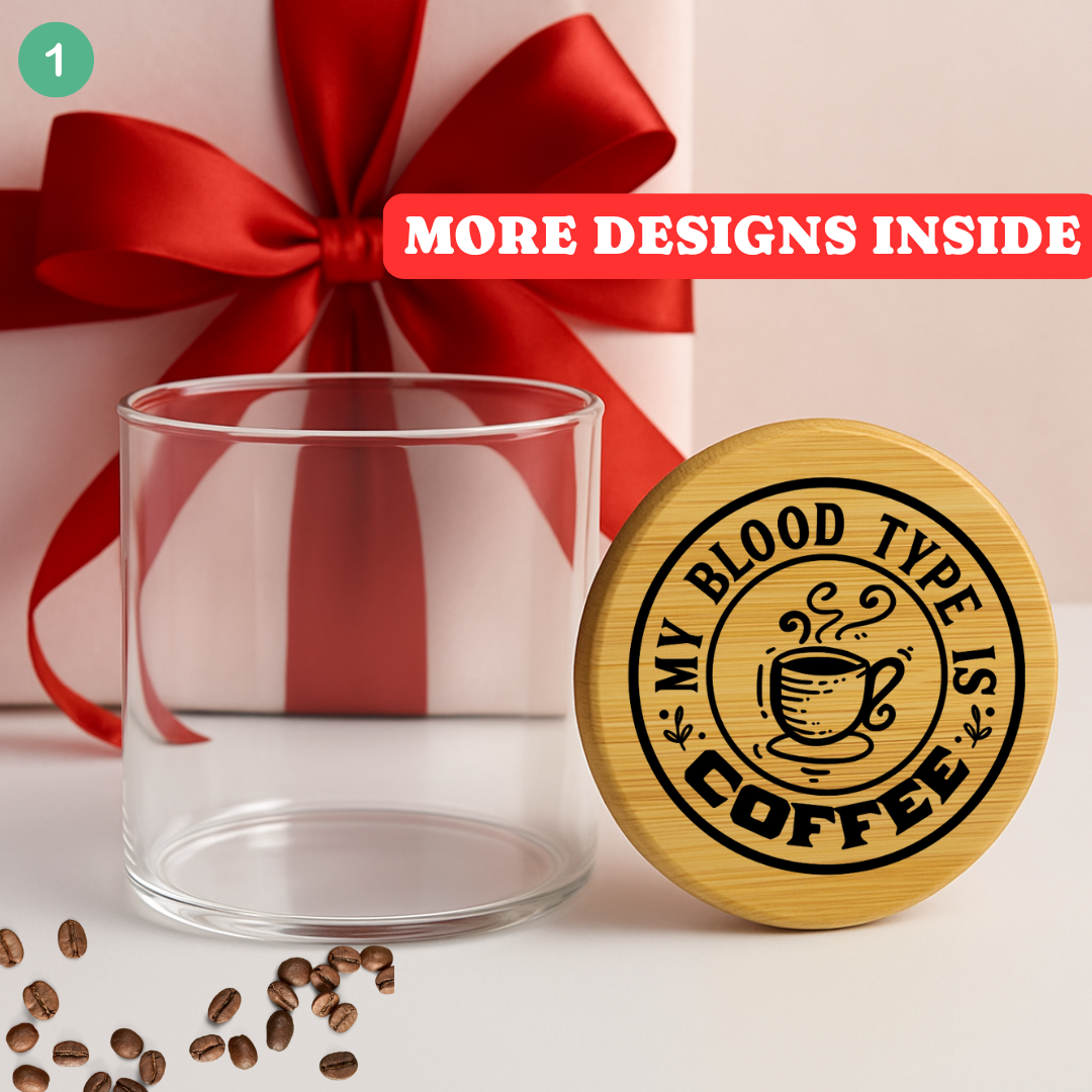 Funny Coffee Jar Gift for Coffee Lovers, Coffee Gift for Coworker Mom Dad Friend