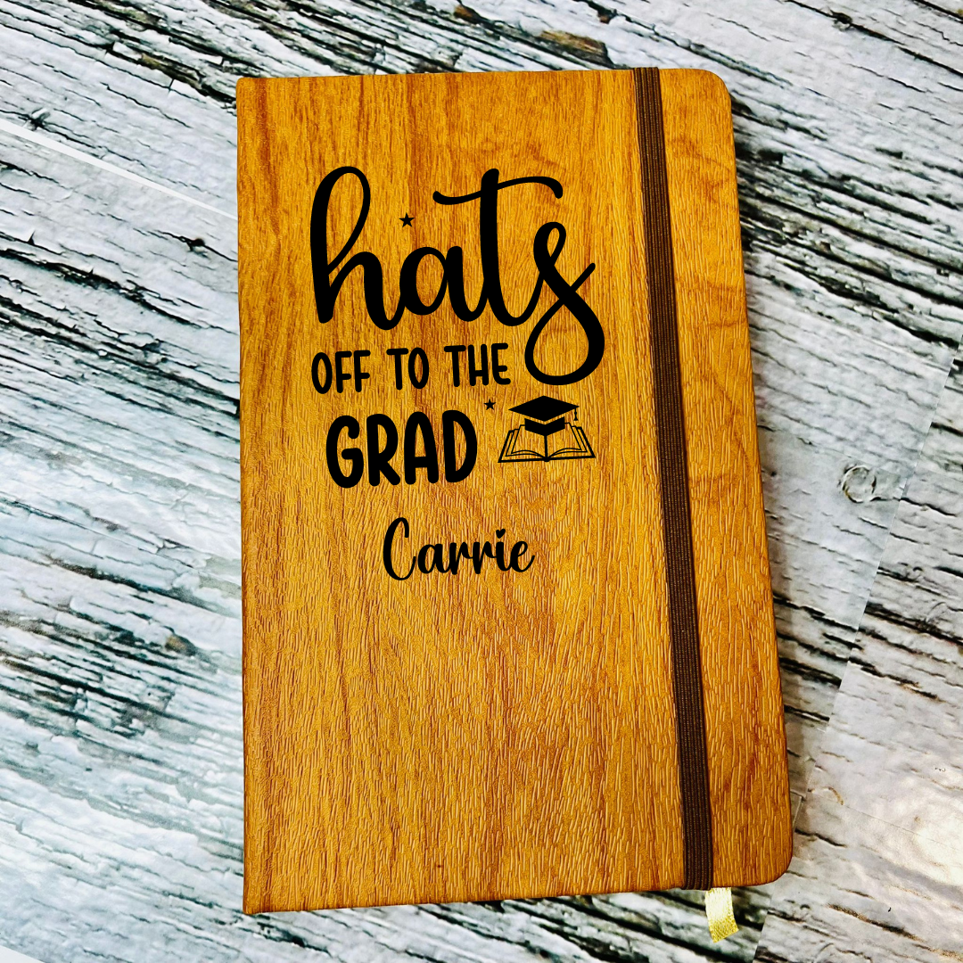 Personalized Graduation Journal Gift, Custom Name Engraving, Unique Gift