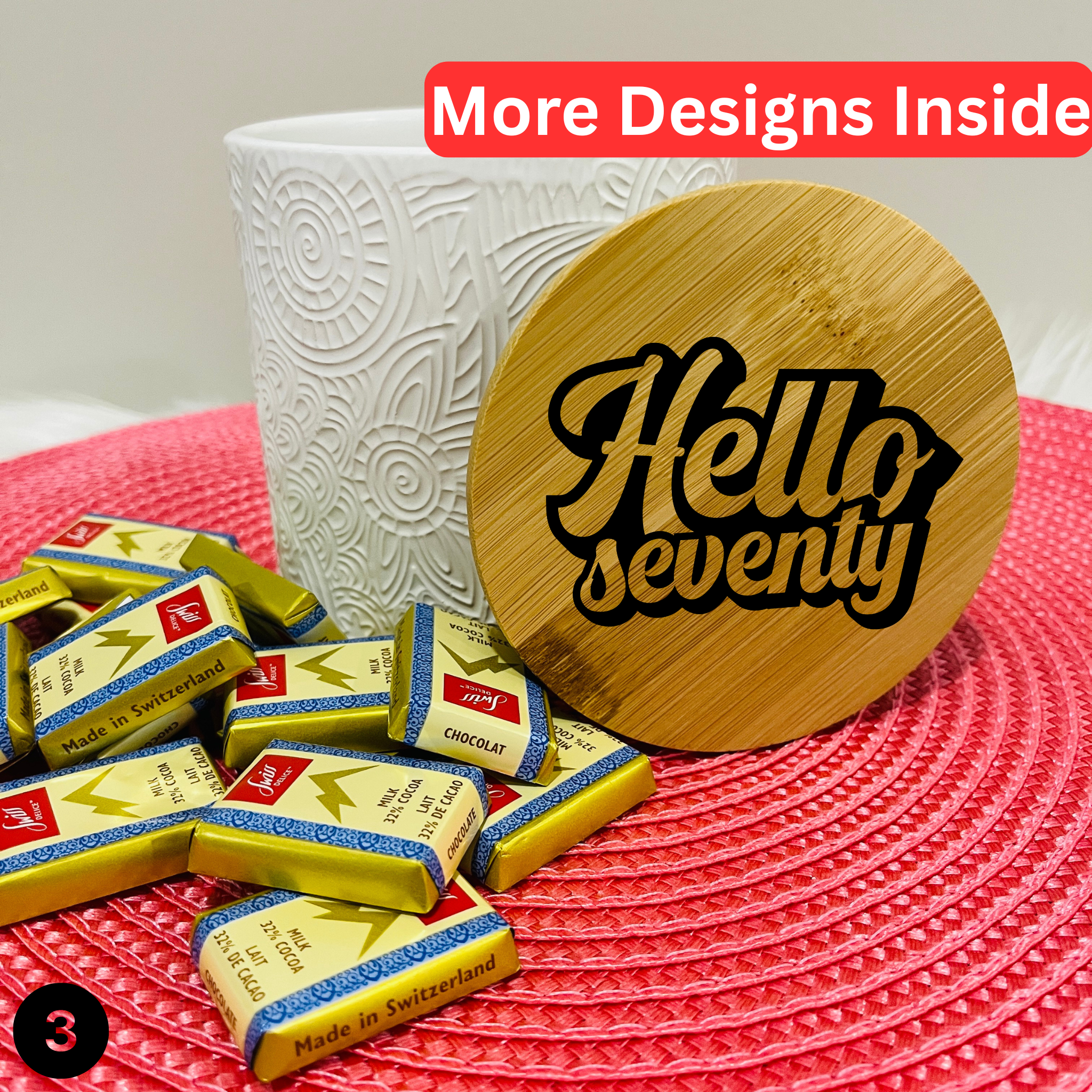 70th Birthday Treat Jar Gift