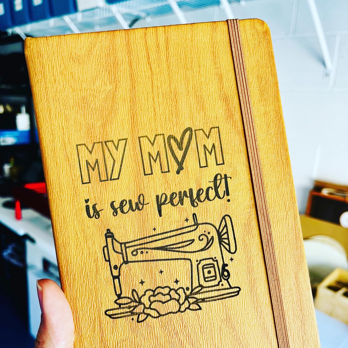 Mothers Day Journal Gift - My Mom is Sew Perfect