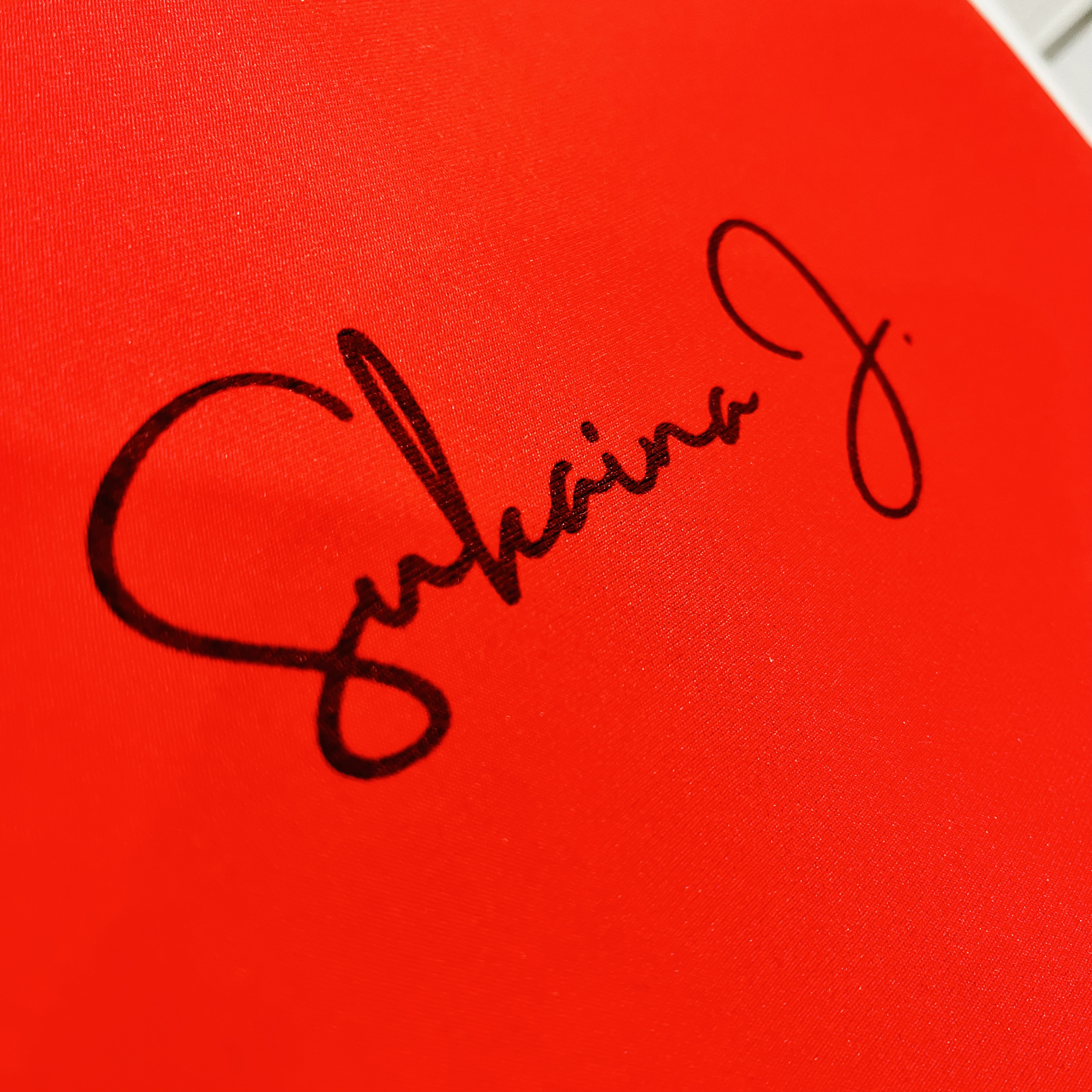 Custom Red Ipad Neoprene Case