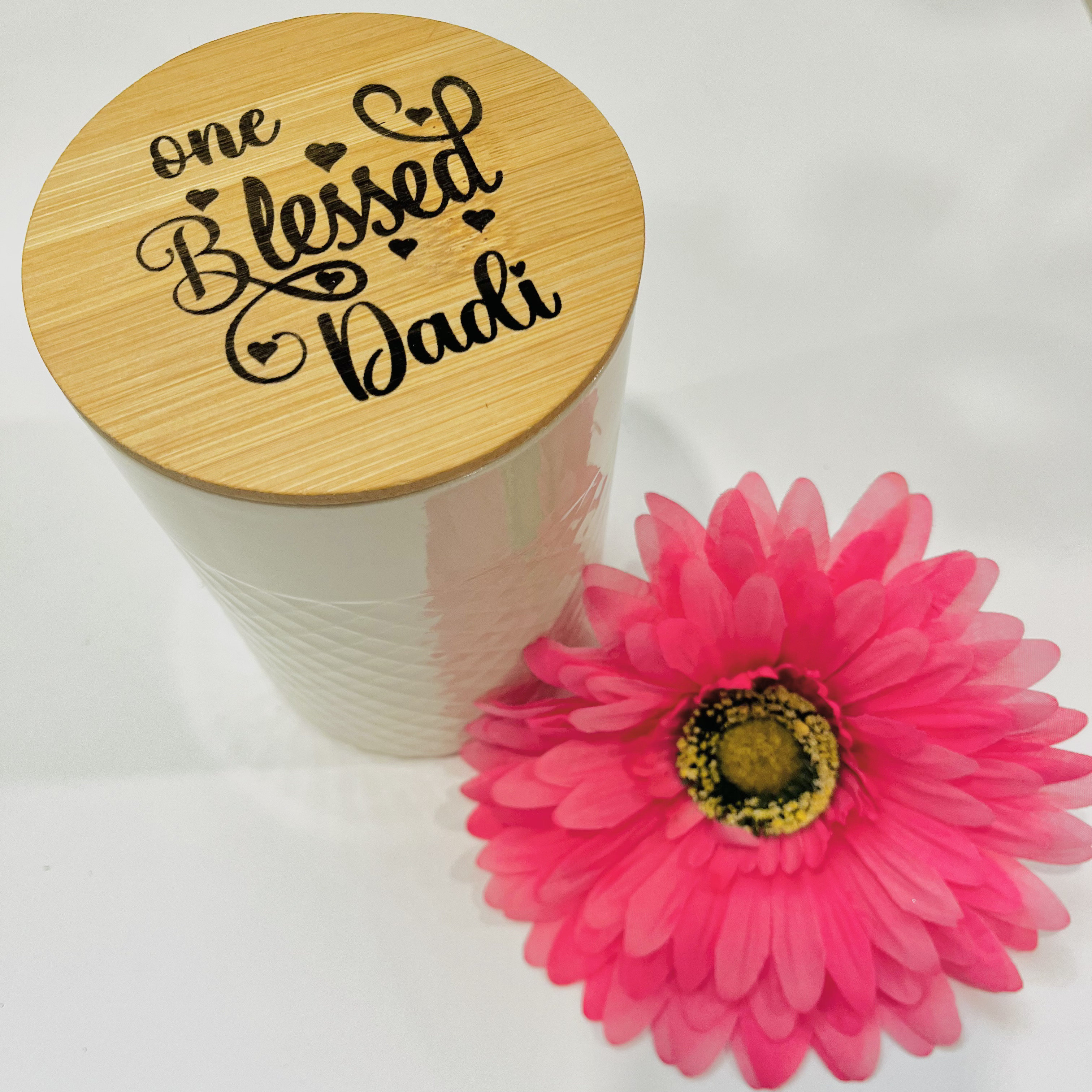 One blessed Jar Gift, Engraved Jar New Couple Gift, Eid Gift for Mom Grandma, Christmas Gift for Dad Grandpa