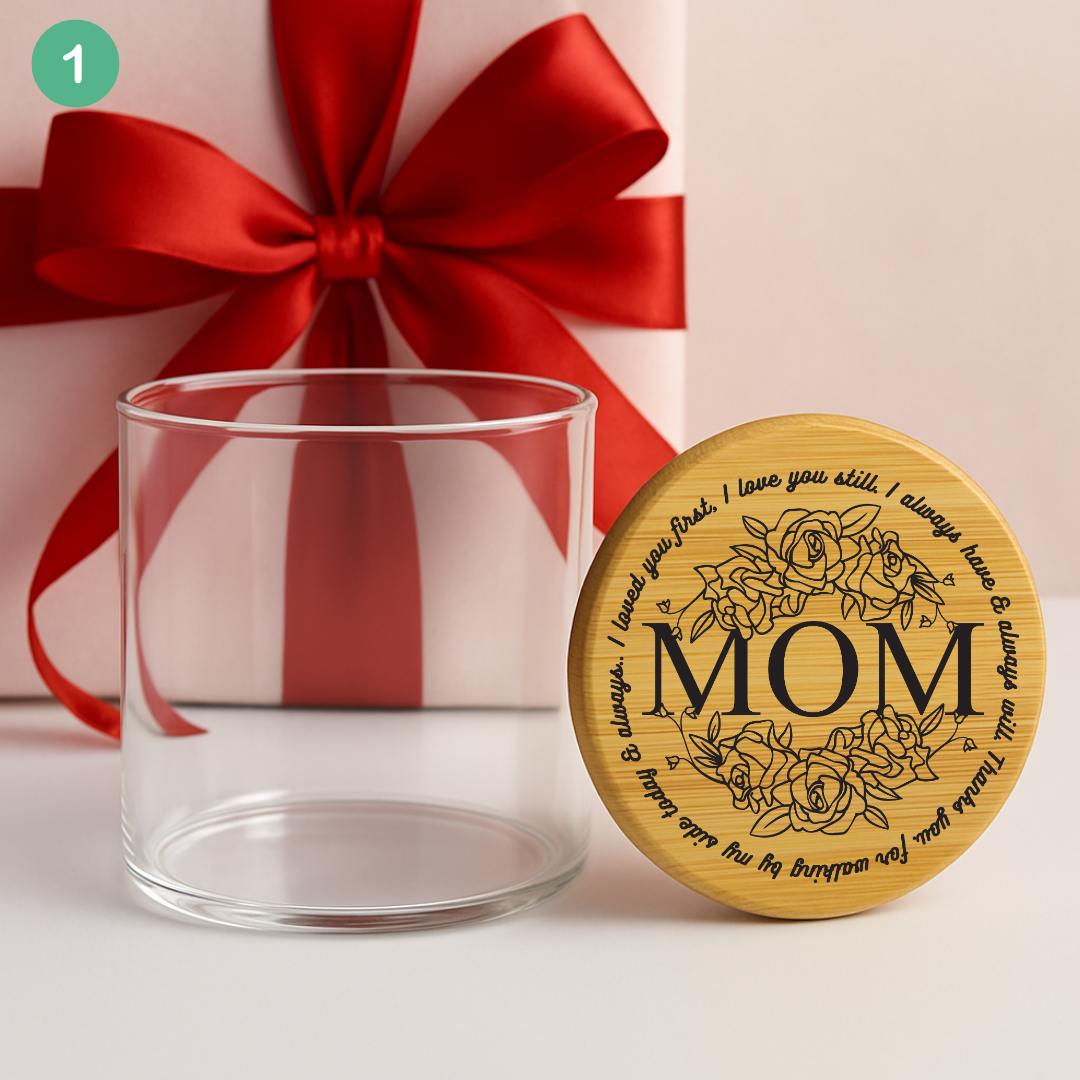 Mothers Day Engraved Gifts, Unique Gift for Mom, Custom Gifts for Mom, Personalized Treat Jar Gifts for Mom