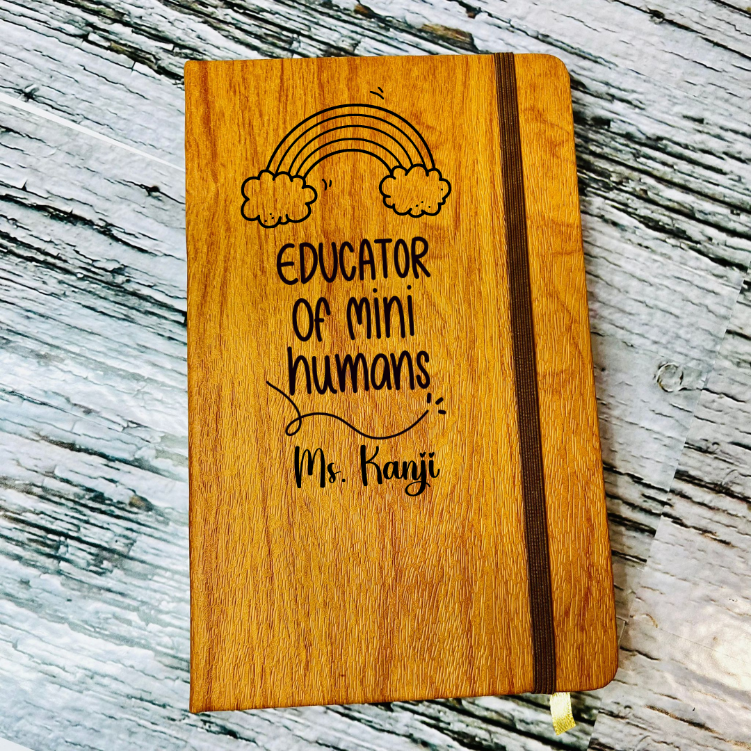 Personalized Elementary Teacher Book Gift -  Educator of Mini Humans