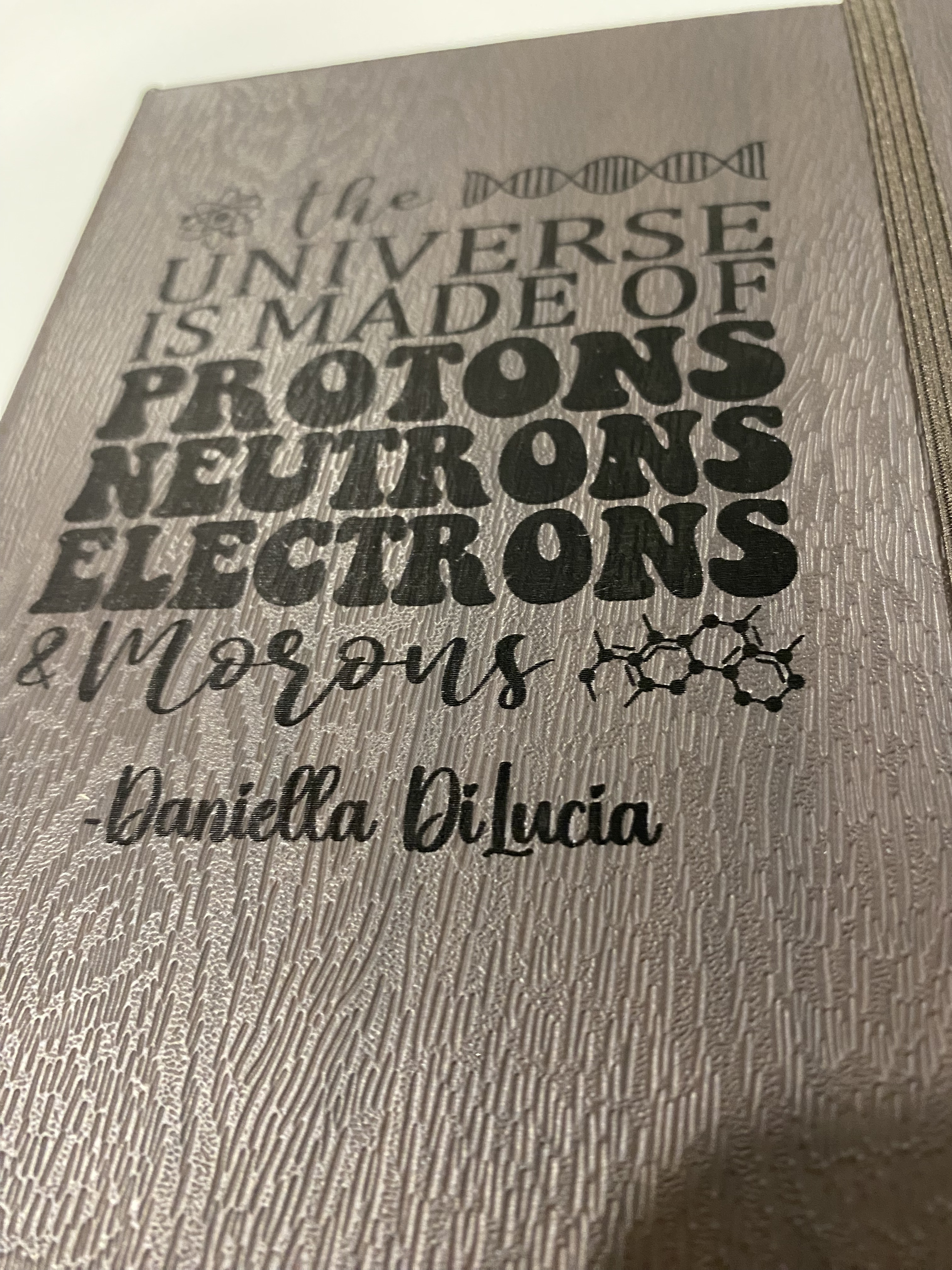 Personalized Science Teacher Funny Journal Gift