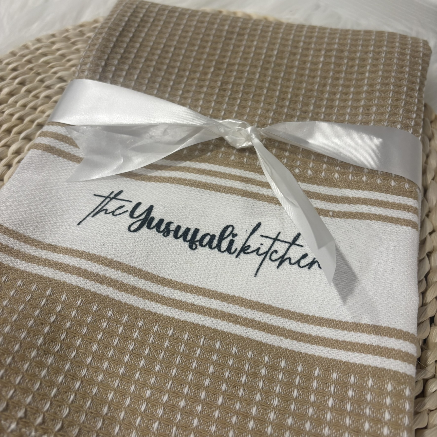 Custom Name Kitchen Towel, Unique Kitchen Decor Housewarming Gift, Chef Gift