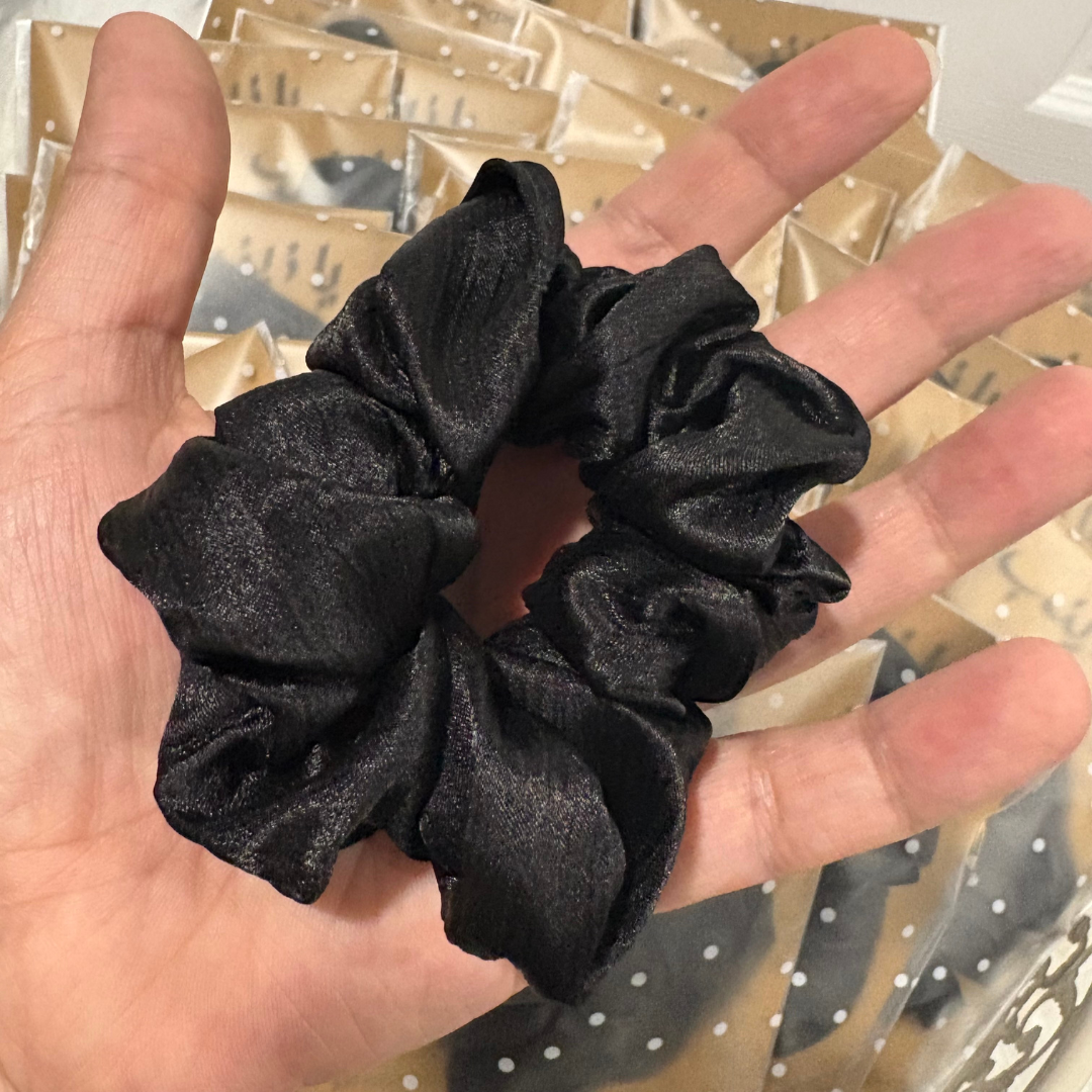 Muharram Majlis Tabarruk Black Scrunchies Bibi Zainab